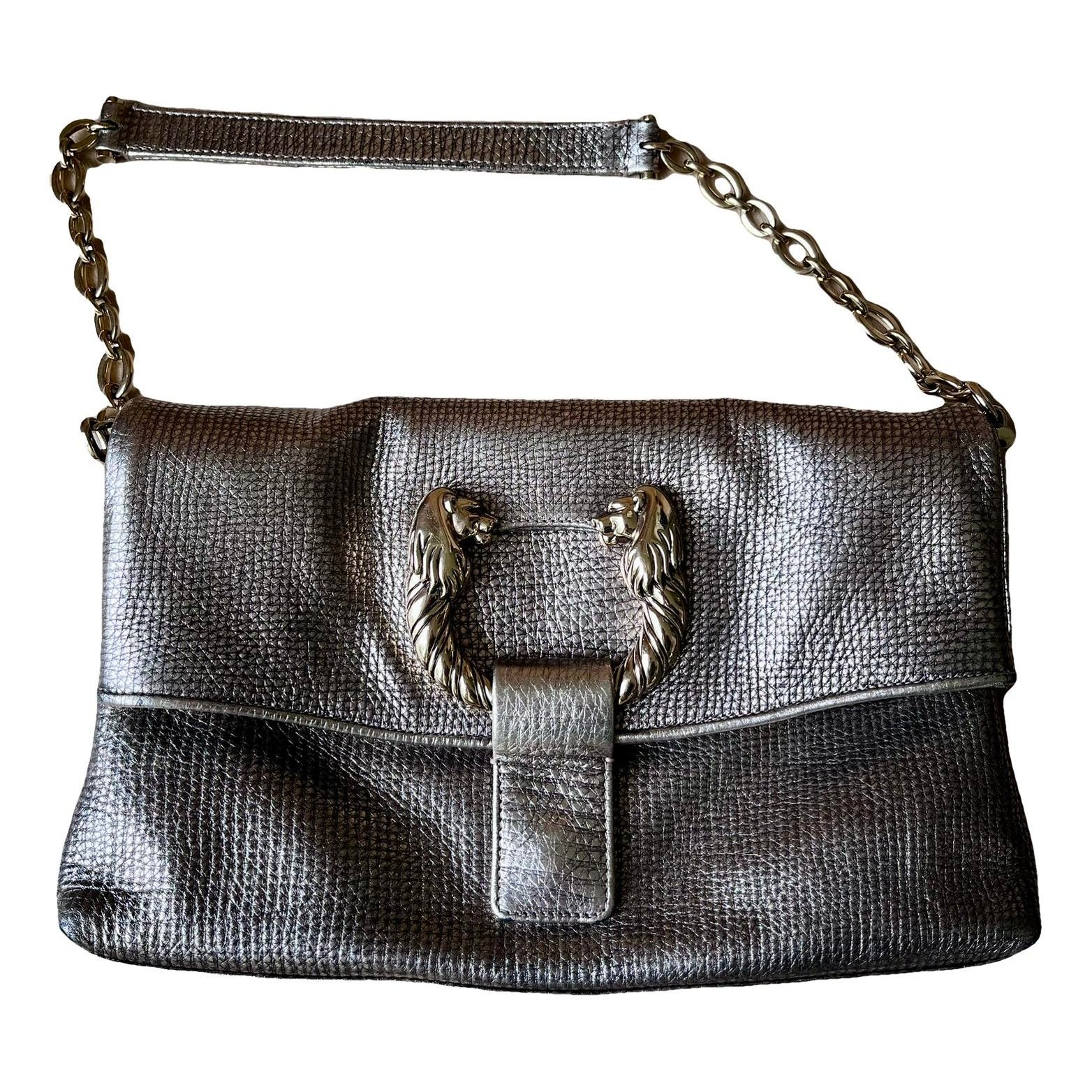 Bulgari leather handbag