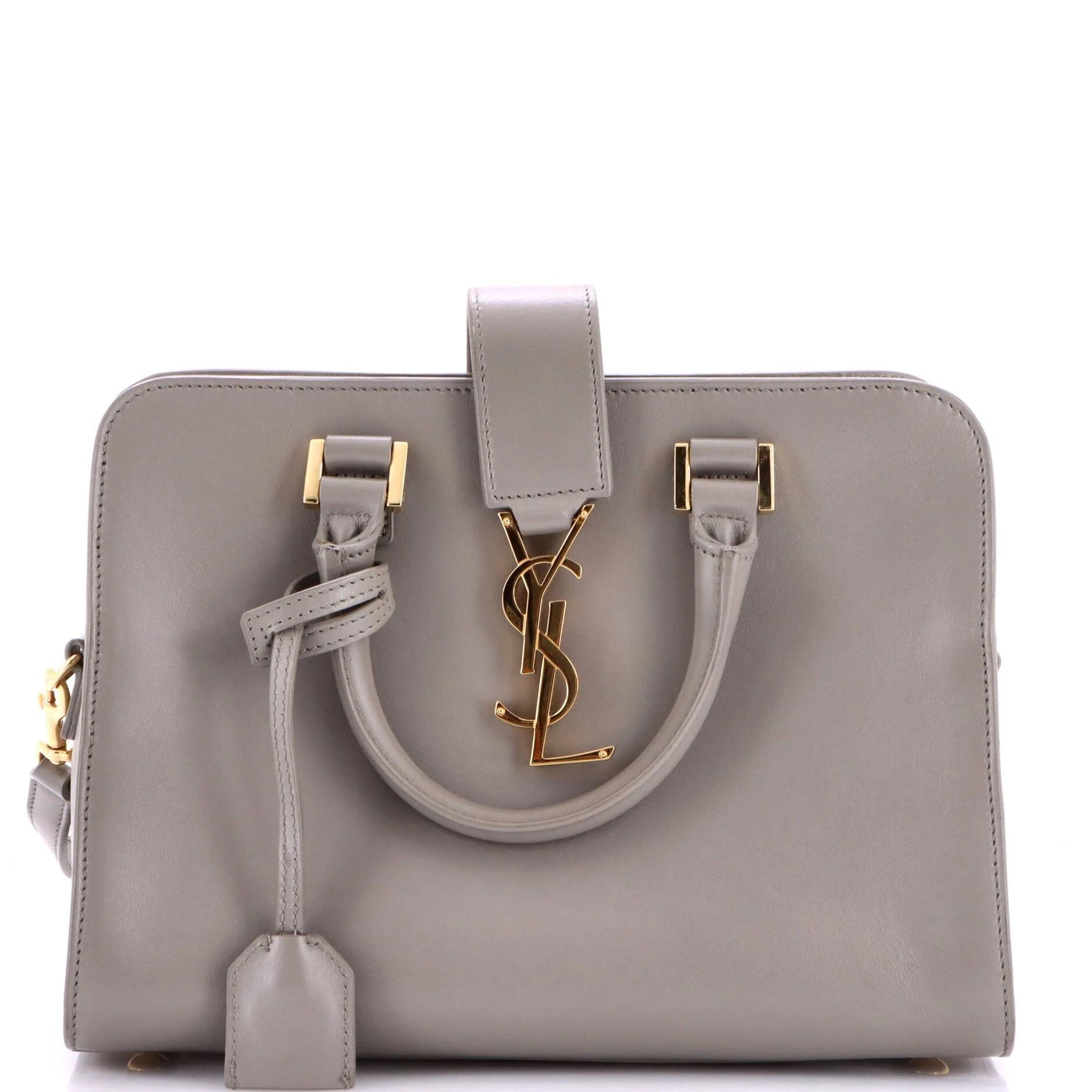 Leather satchel