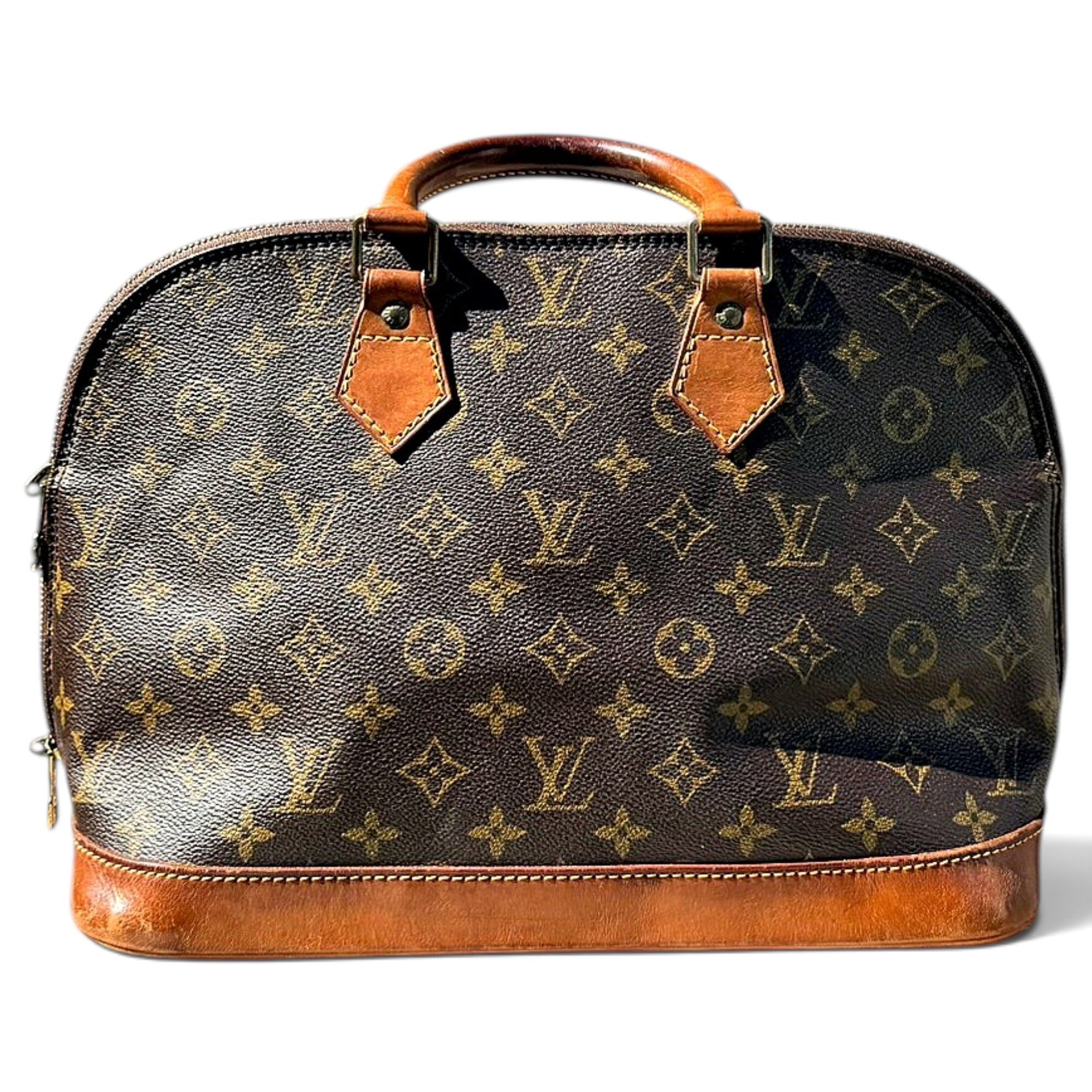 Alma leather handbag