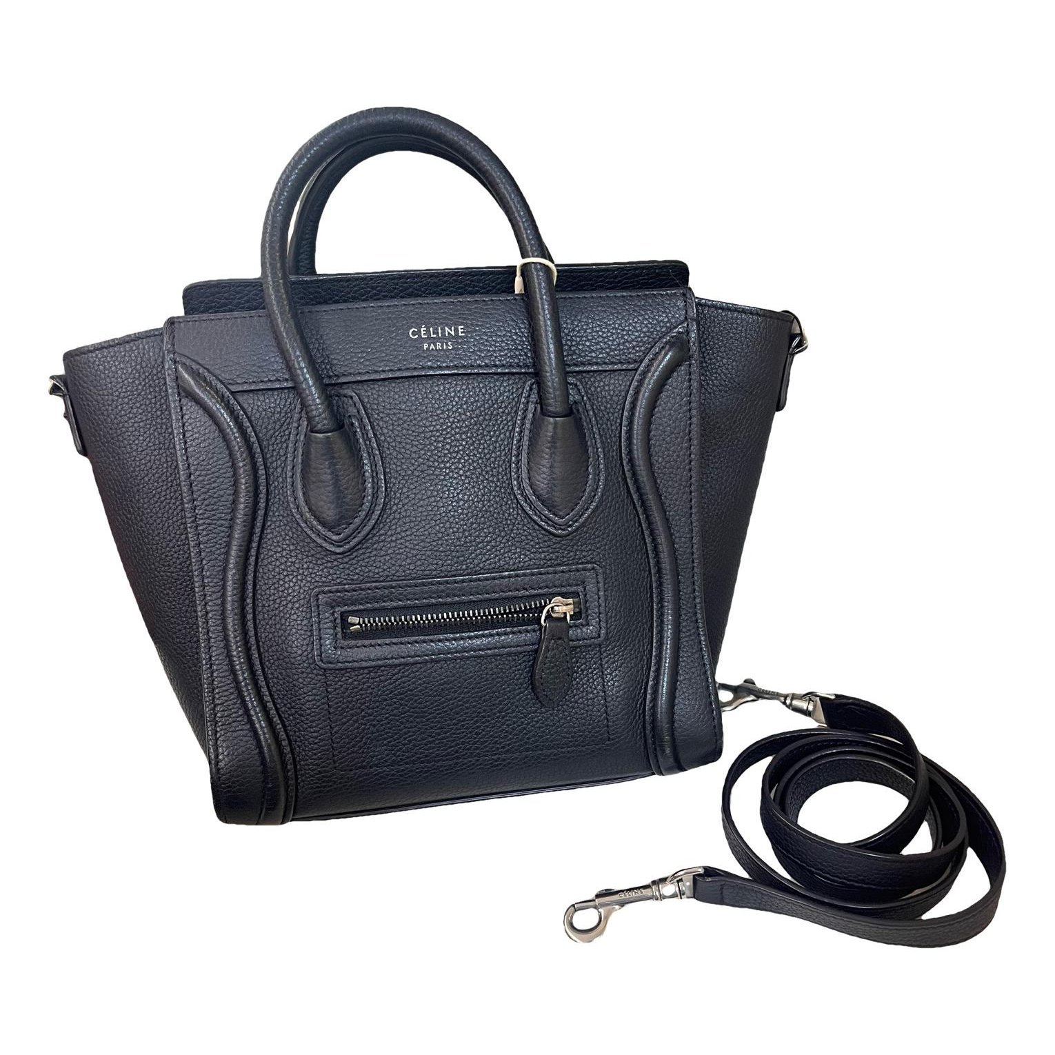 Nano Luggage leather handbag