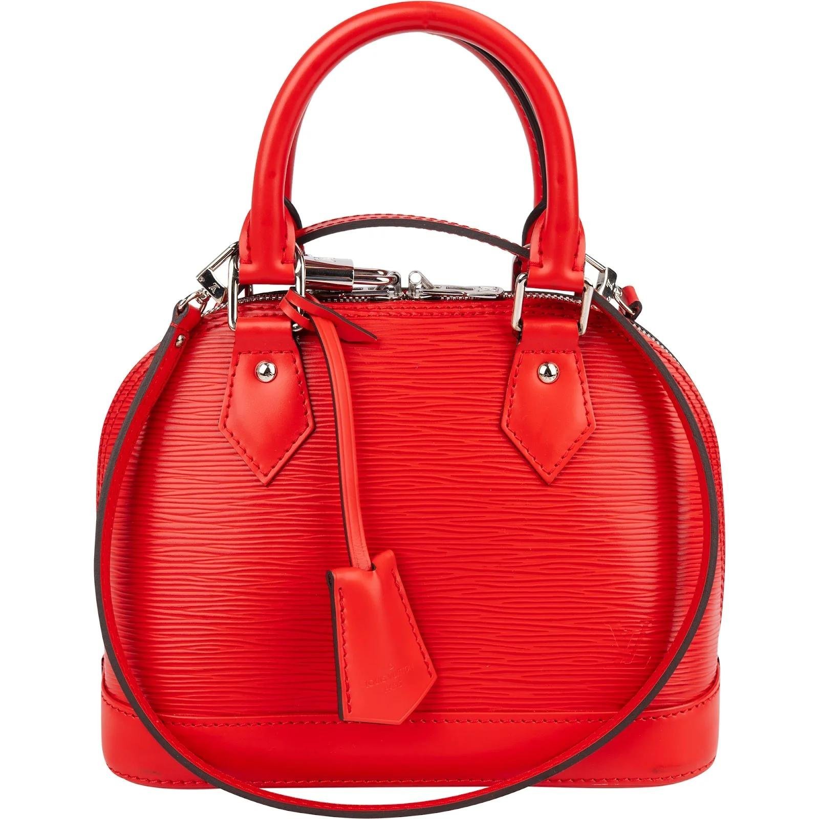 Alma leather handbag