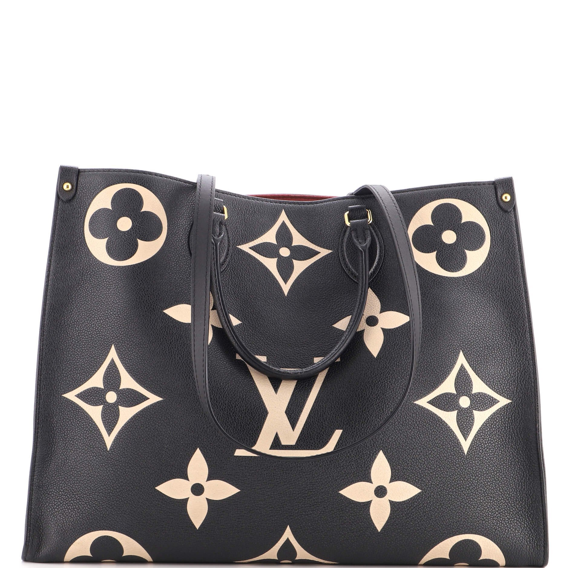 Leather tote