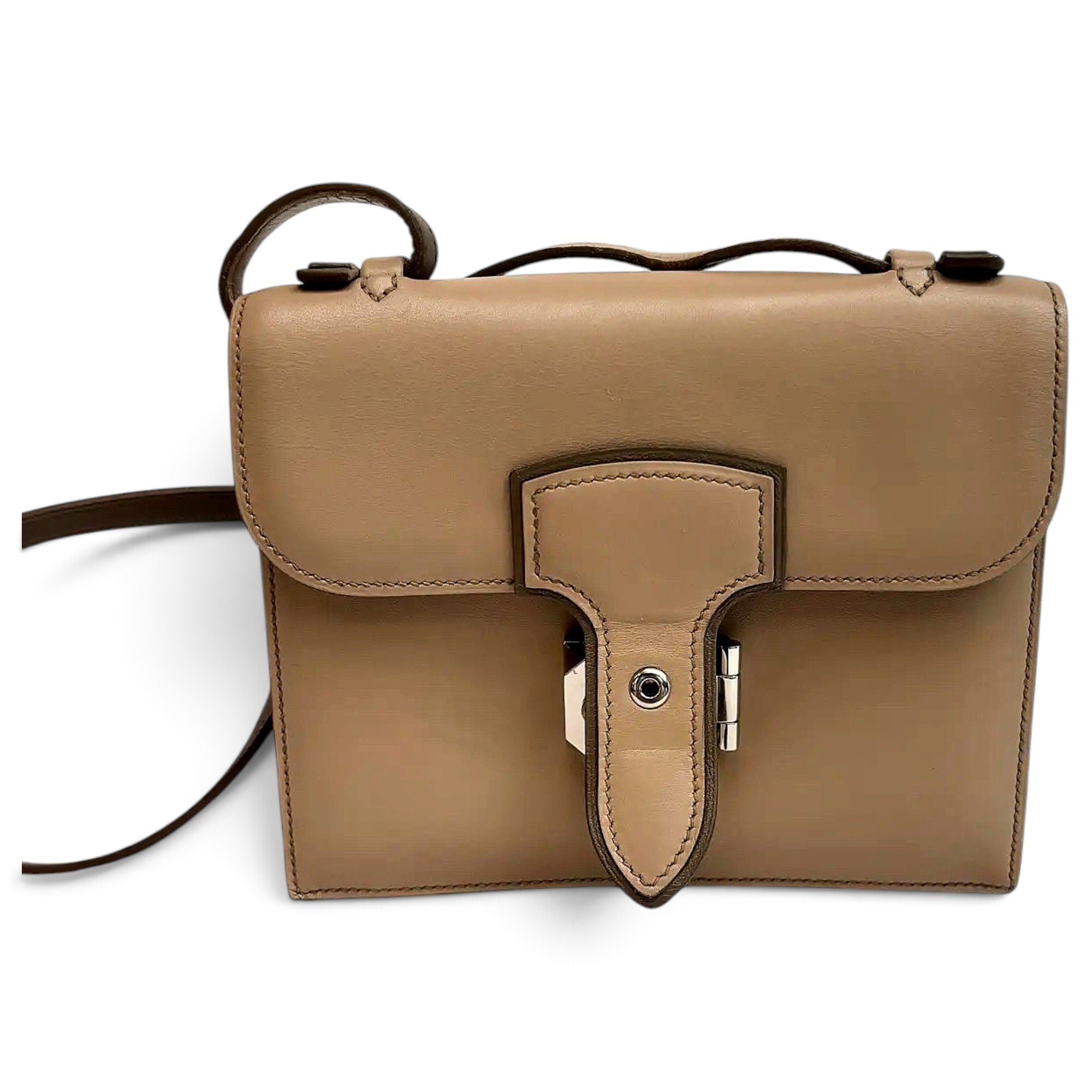 Leather crossbody bag