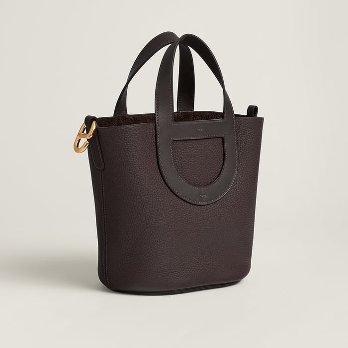 Ébène Hermès In-the-loop 18 Bag