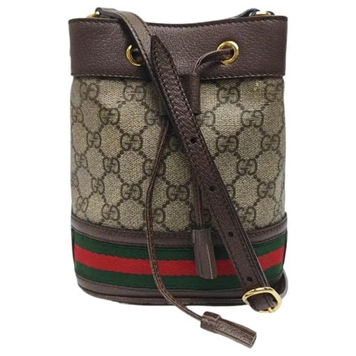 Ophidia leather handbag