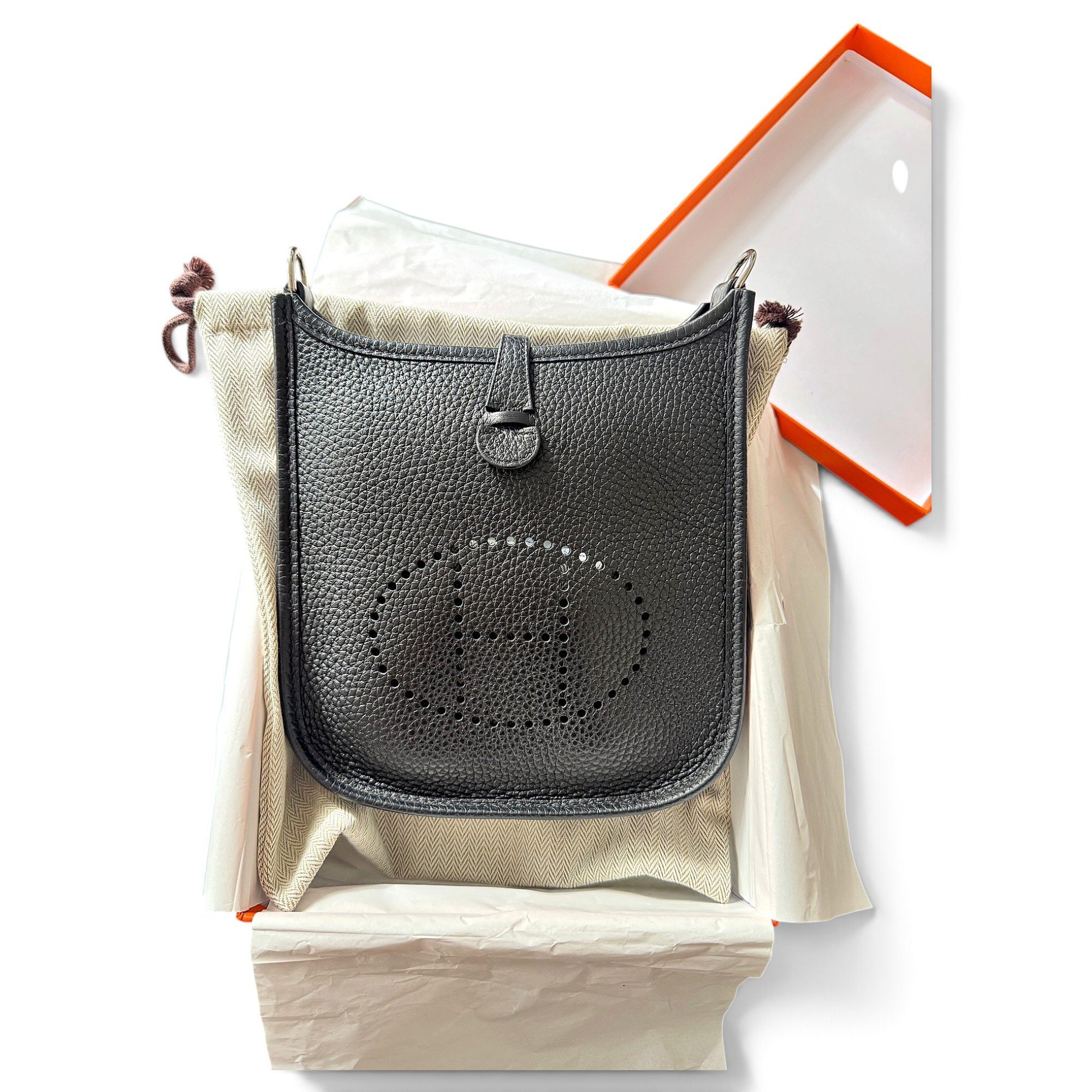 Evelyne leather crossbody bag