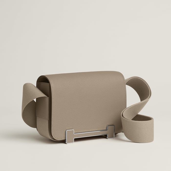 Gris Tourterelle Hermès Geta Bag