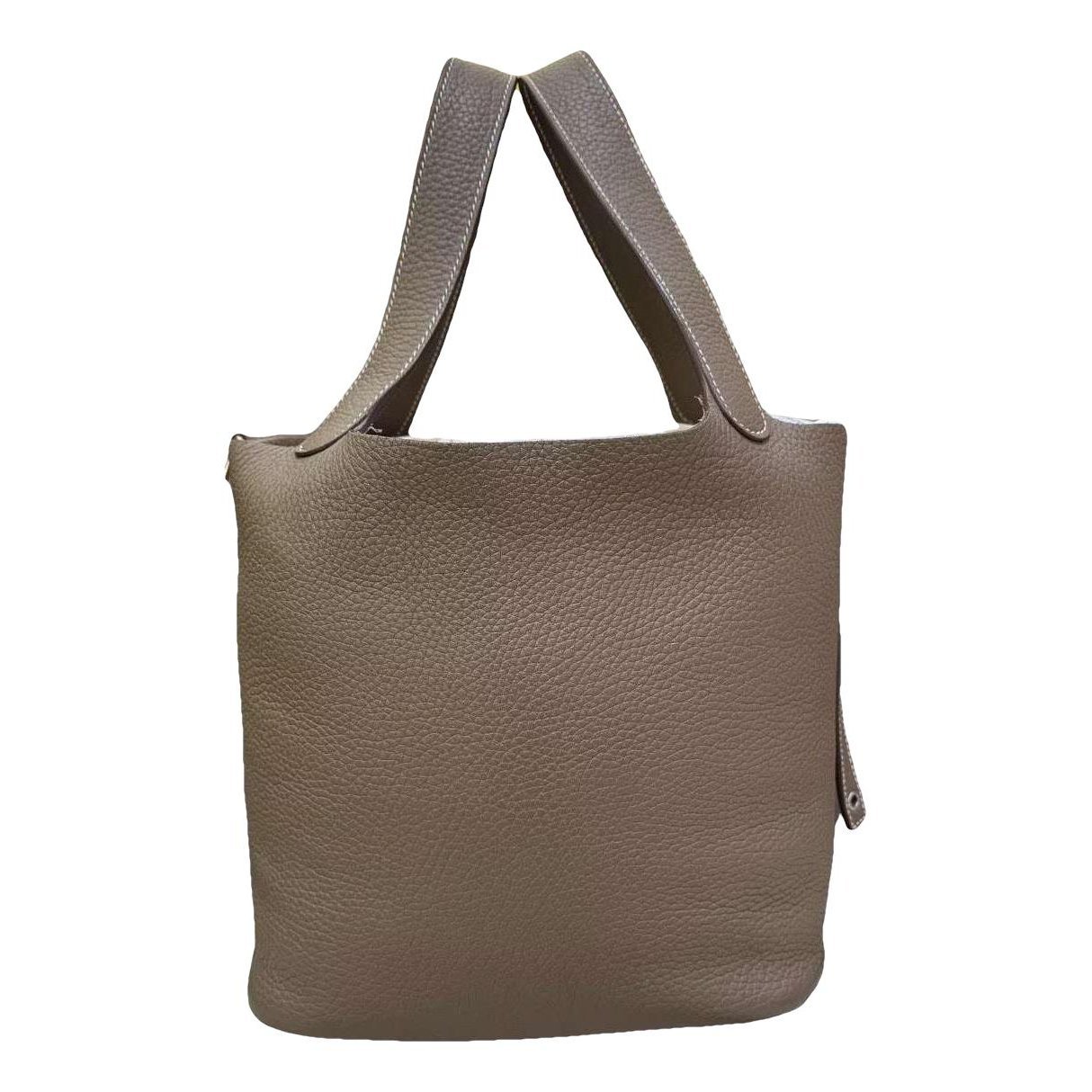Picotin leather handbag