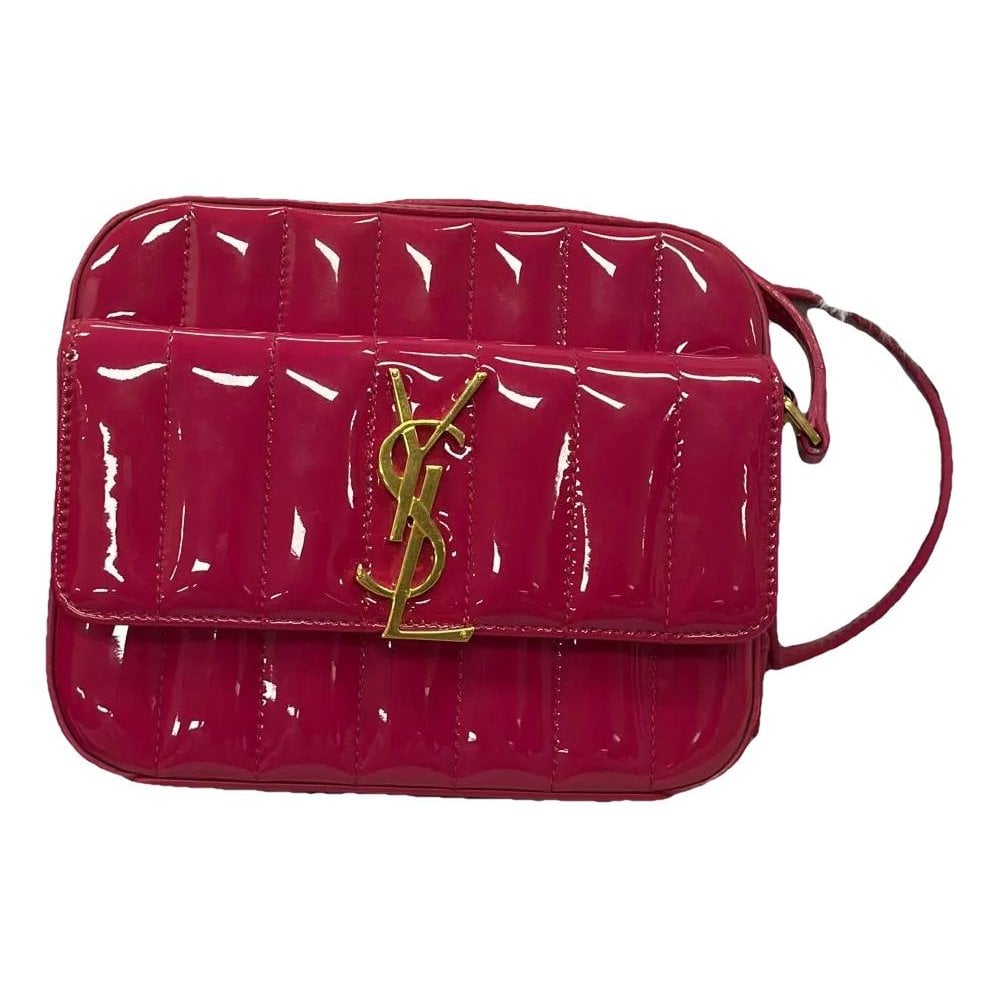 Vicky patent leather crossbody bag