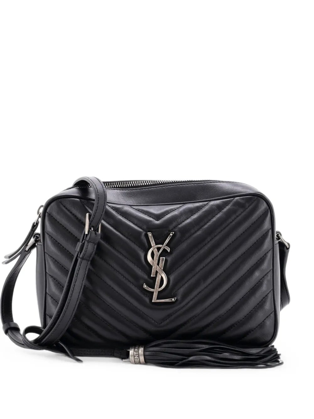 Lou Camera Bag Matelasse Chevron Leather Small crossbody bag