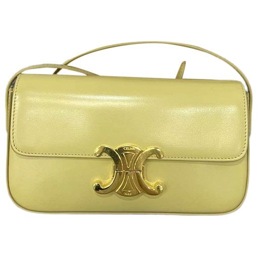 Triomphe Long leather handbag