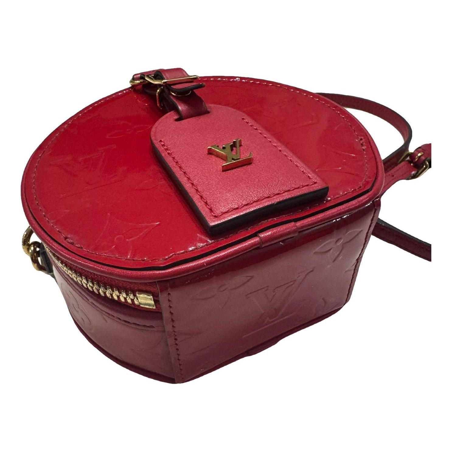 Boîte chapeau souple leather crossbody bag