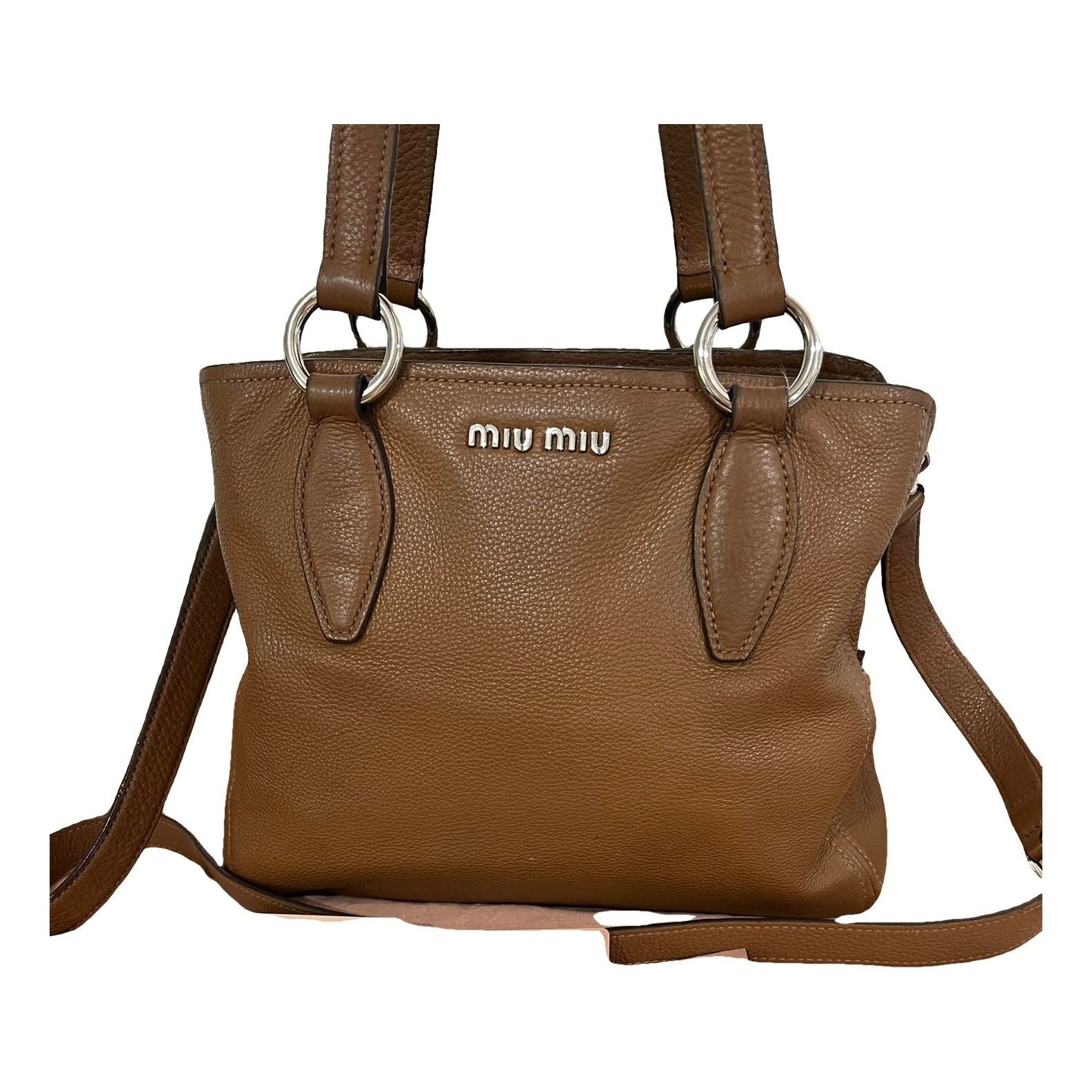 Vitello leather handbag