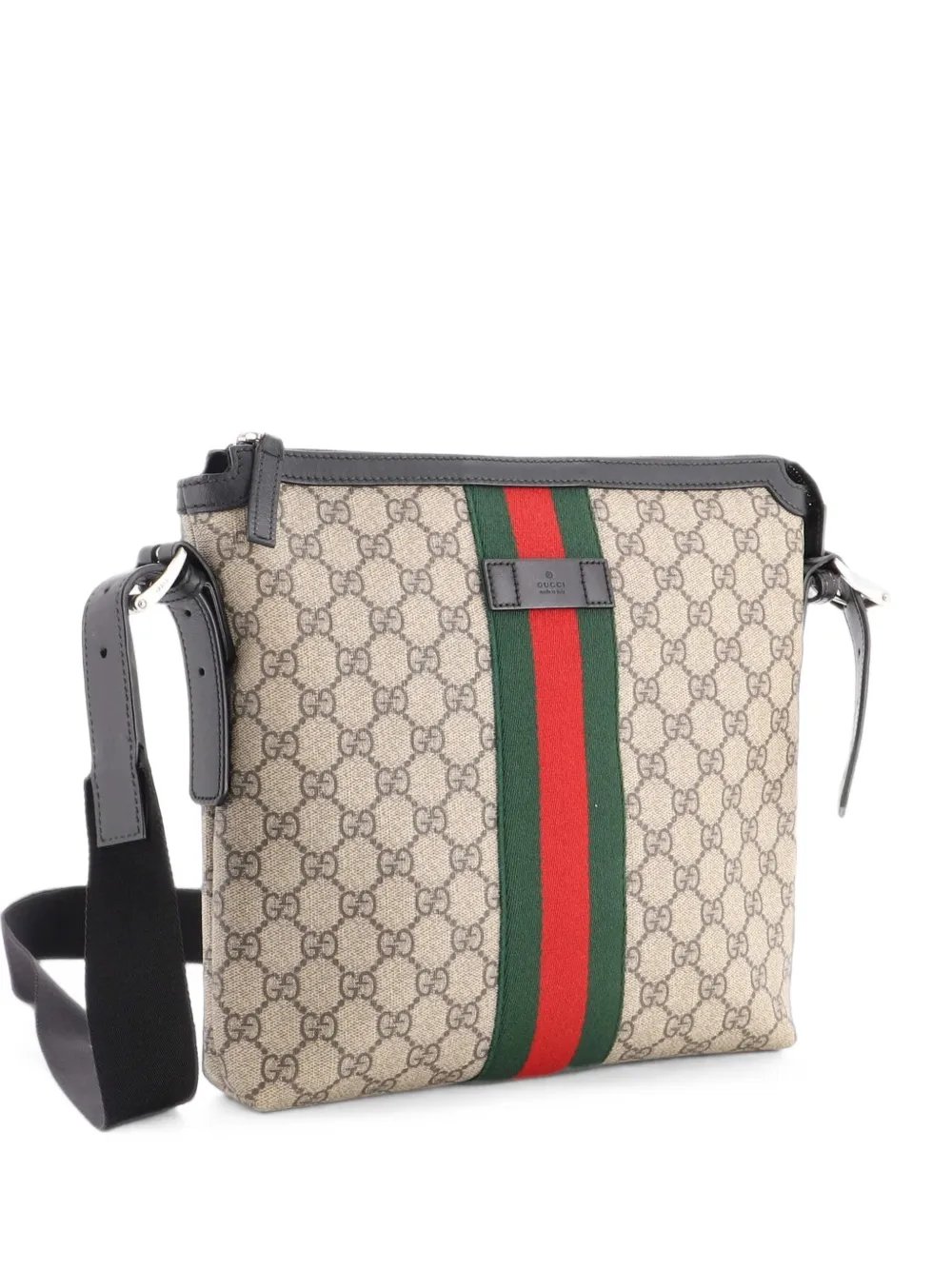 Web Messenger Bag GG Coated Canvas Medium crossbody bag