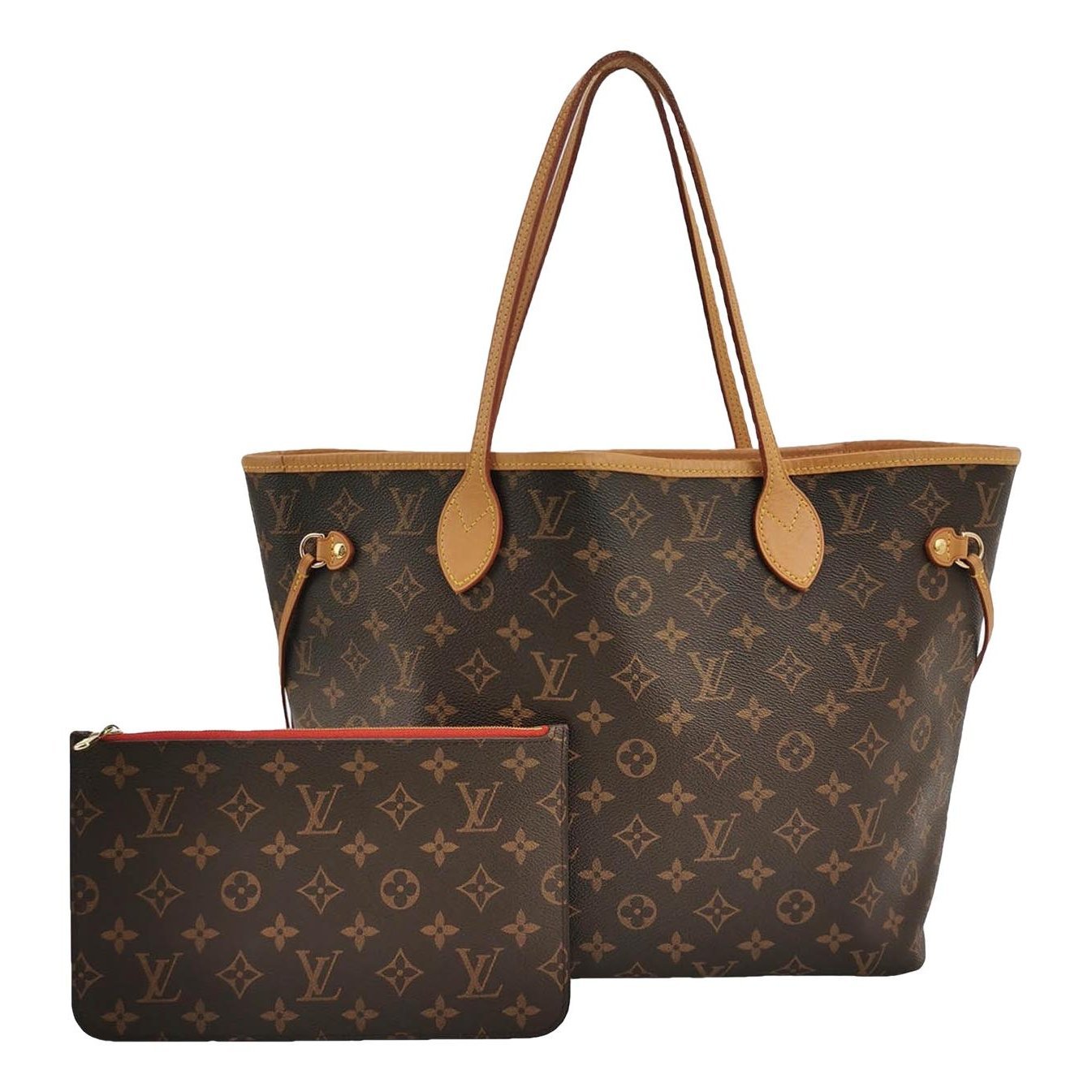 Neverfull leather handbag