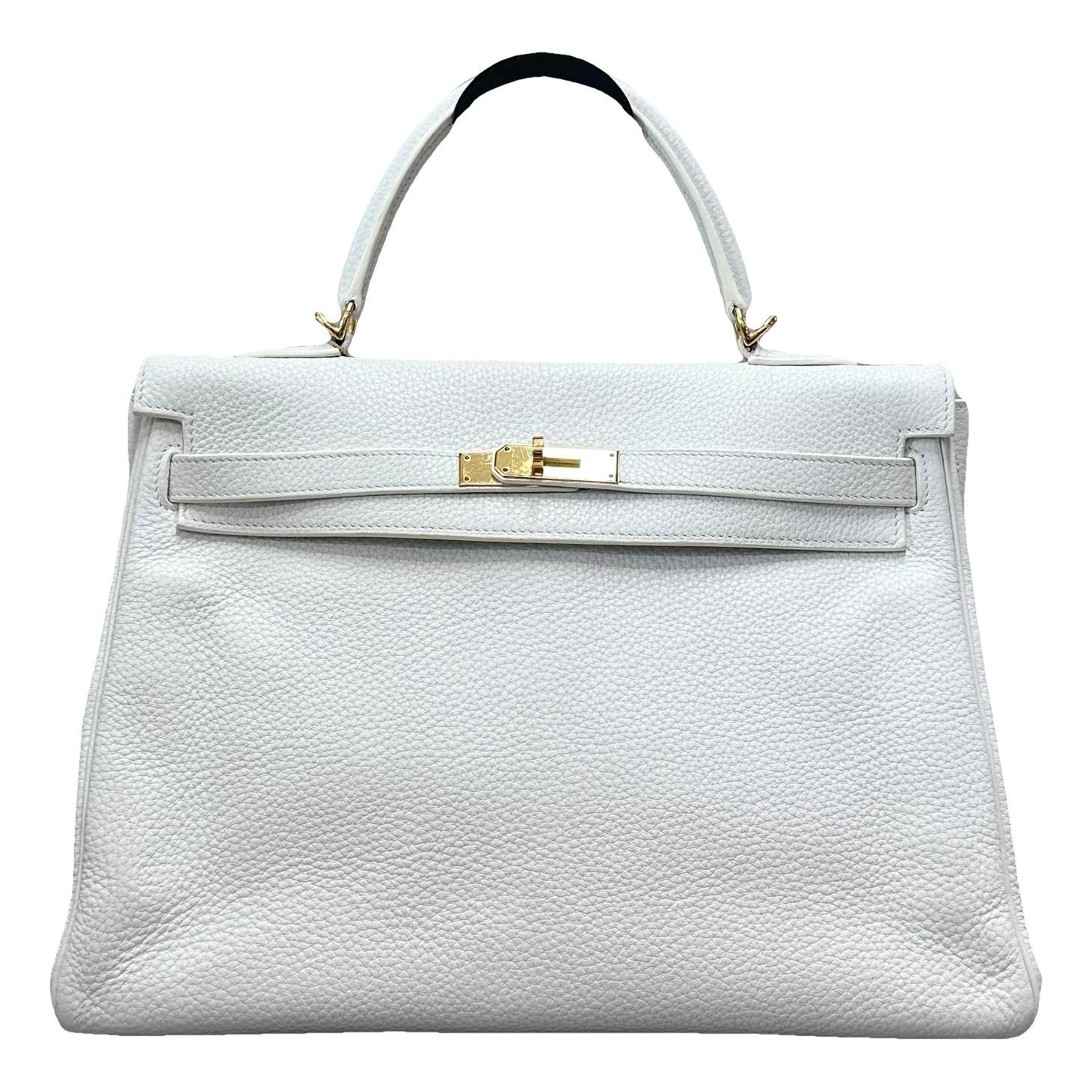 Kelly 35 leather handbag