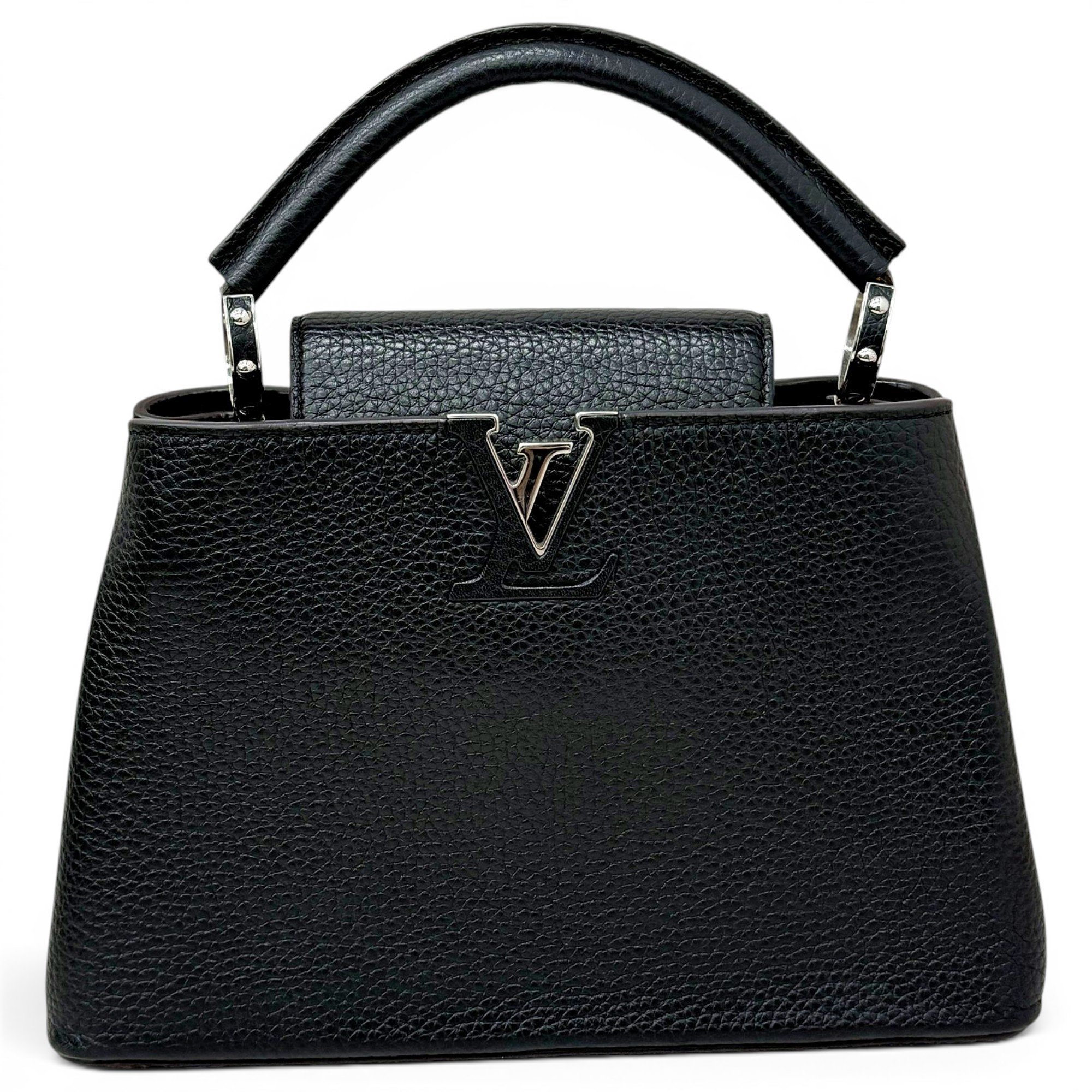 Capucines leather handbag
