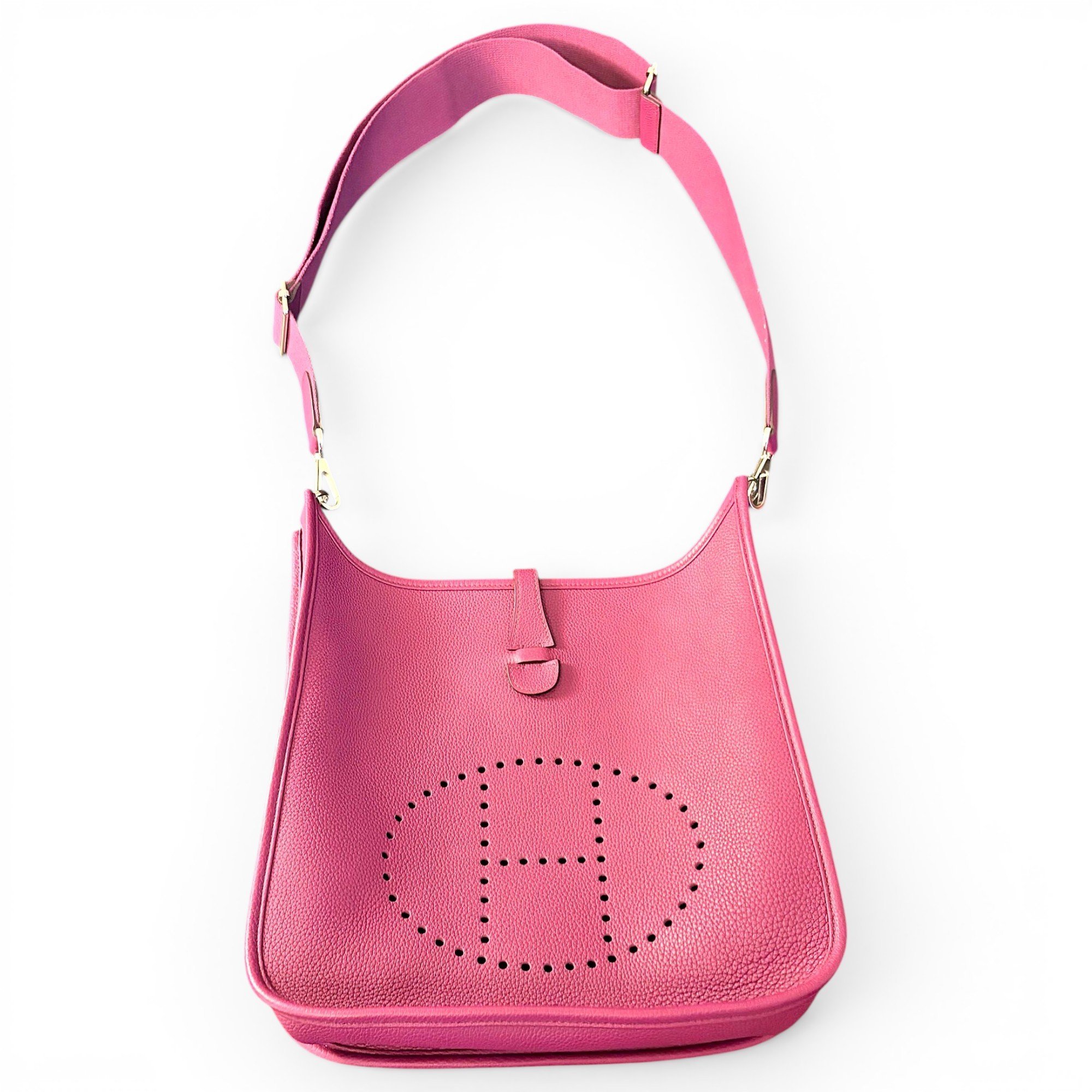 Evelyne leather crossbody bag