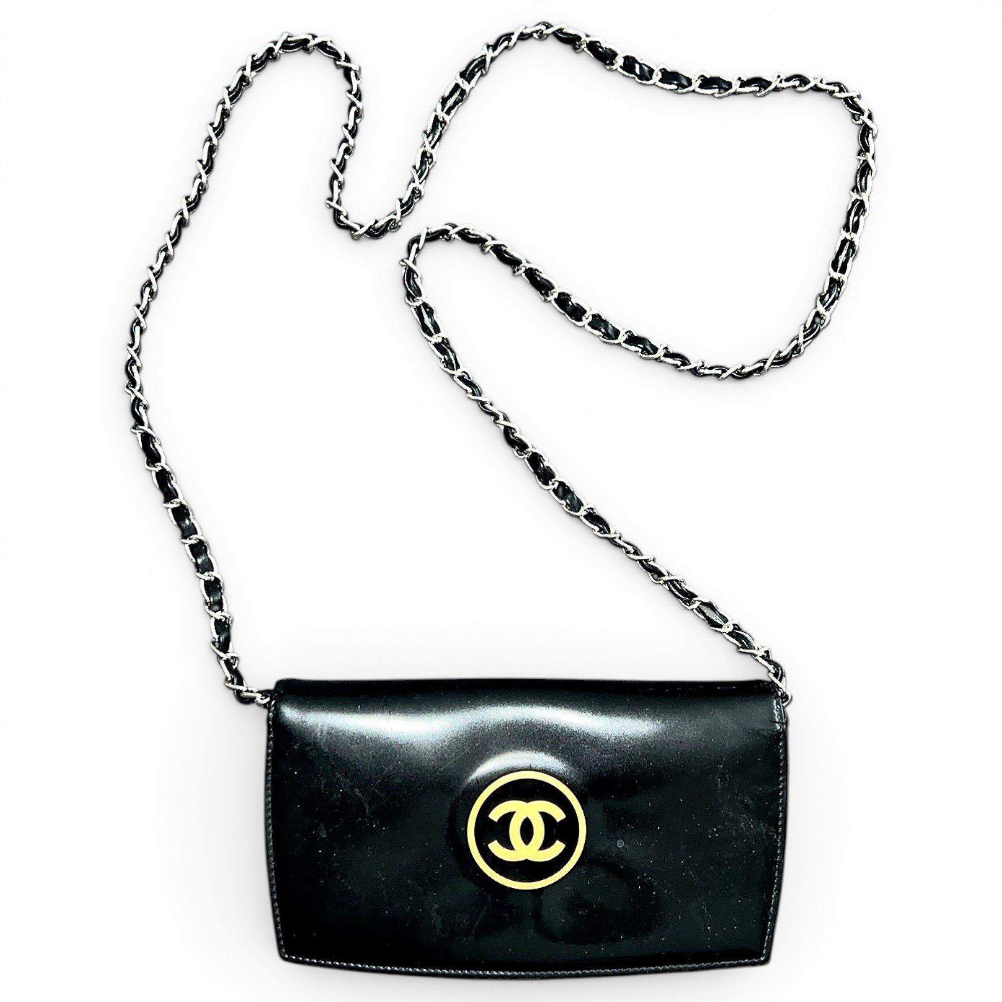 Wallet On Chain Timeless/Classique leather crossbody bag