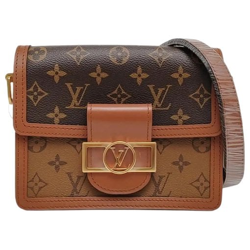 Dauphine leather mini bag