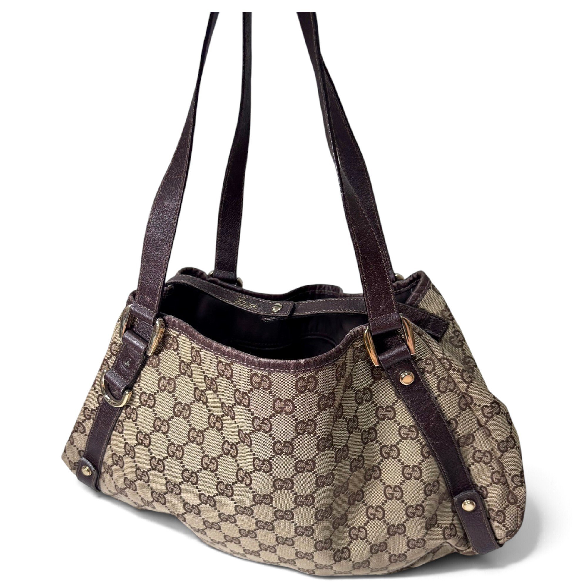 Abbey leather handbag