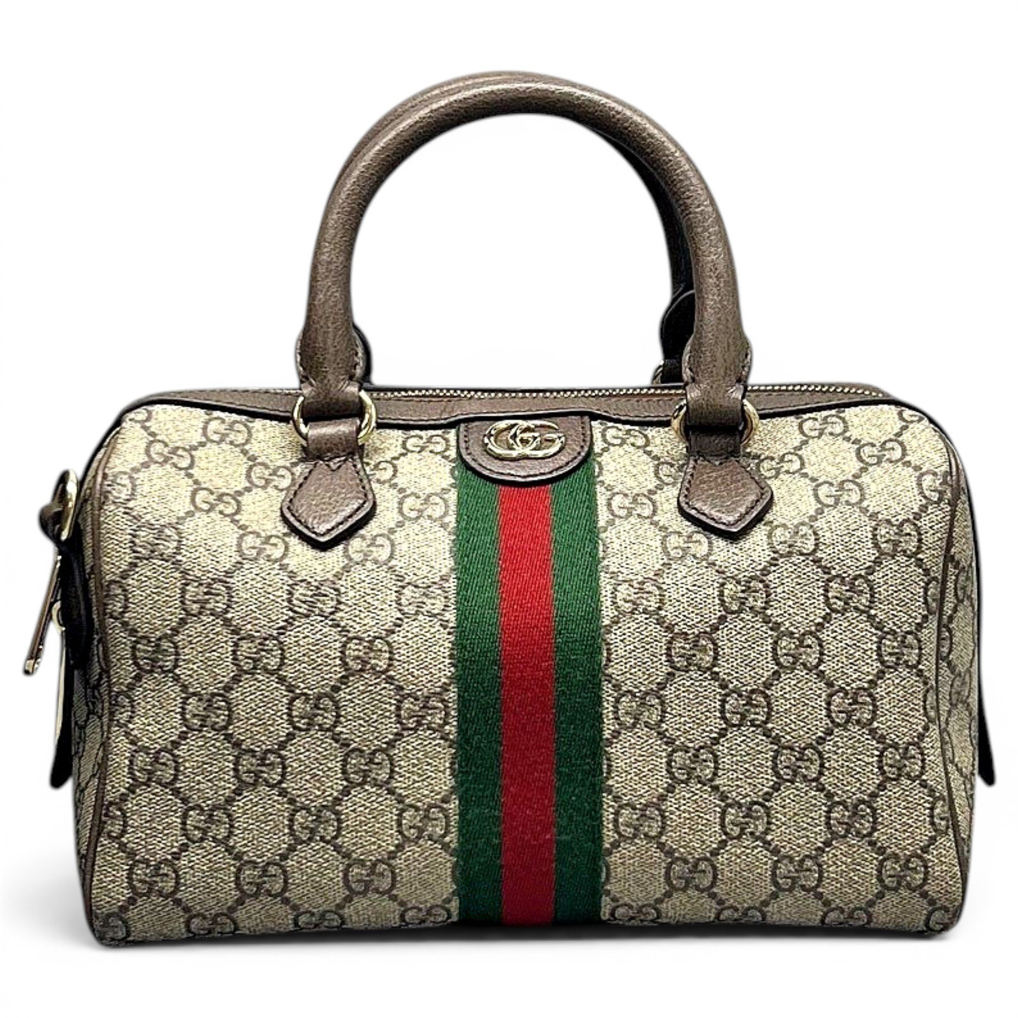 Ophidia leather handbag