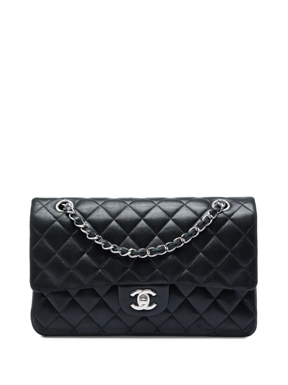 2010-2011 Medium Classic Lambskin Double Flap shoulder bag