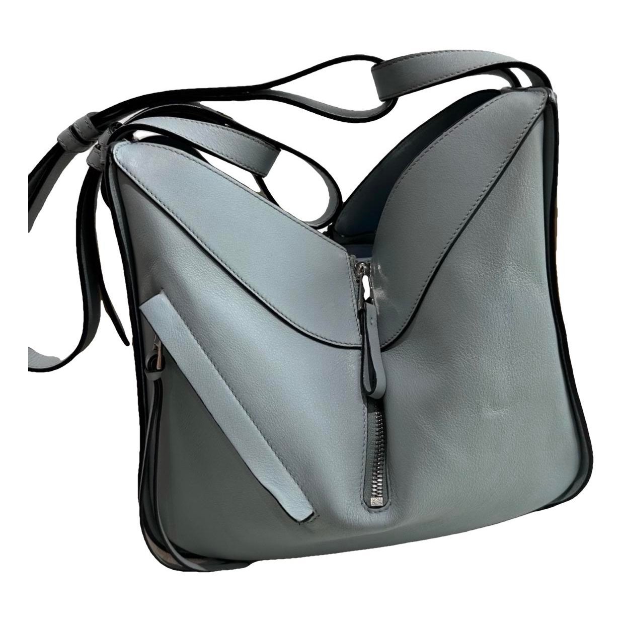 Hammock leather handbag