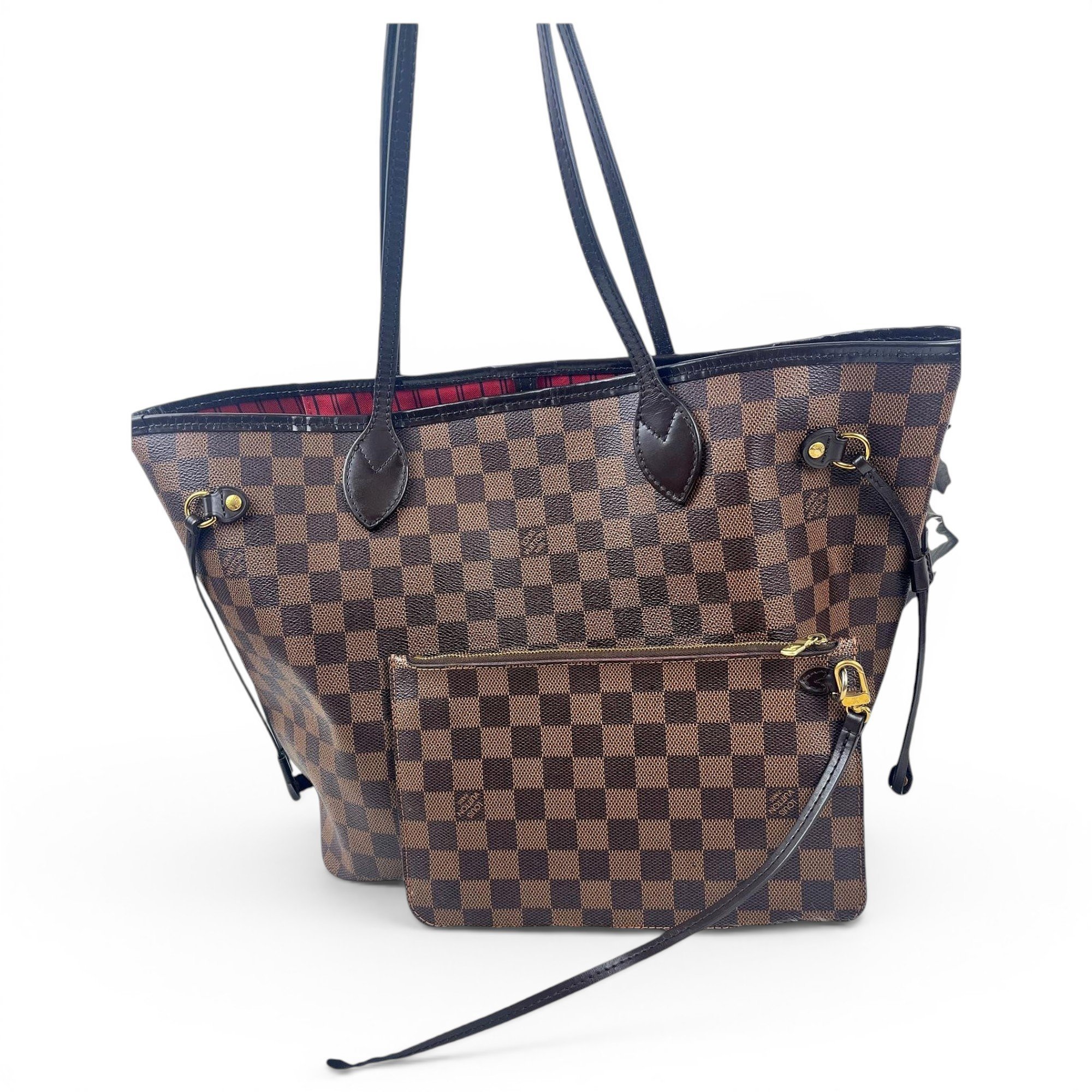 Neverfull leather handbag