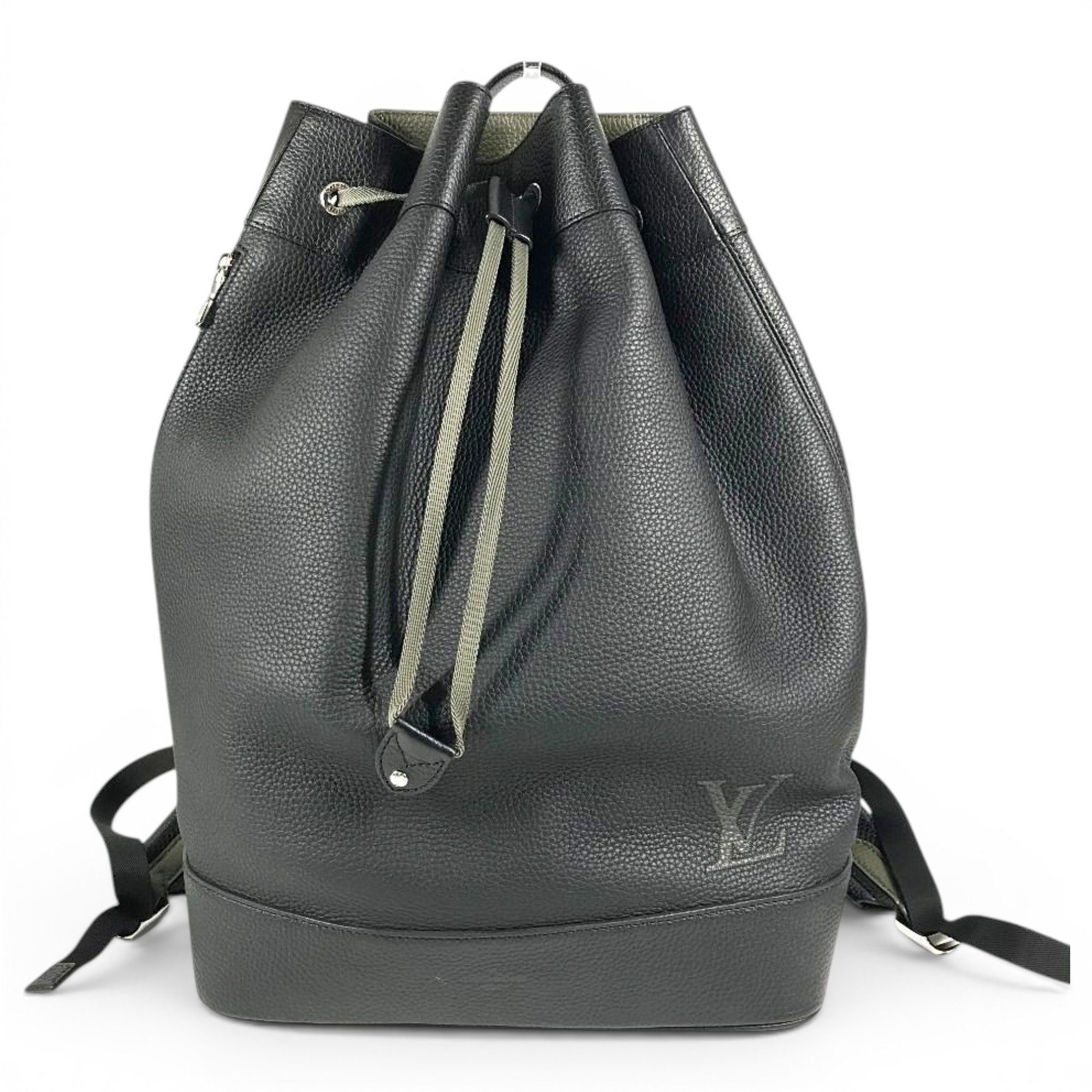 Leather backpack