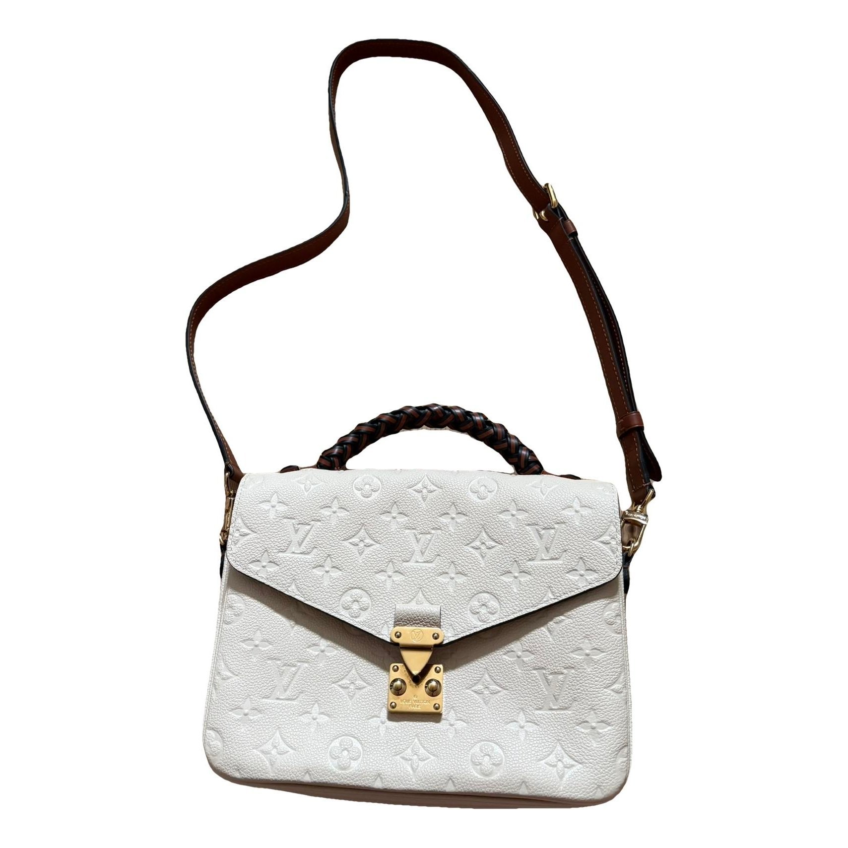 Metis leather crossbody bag