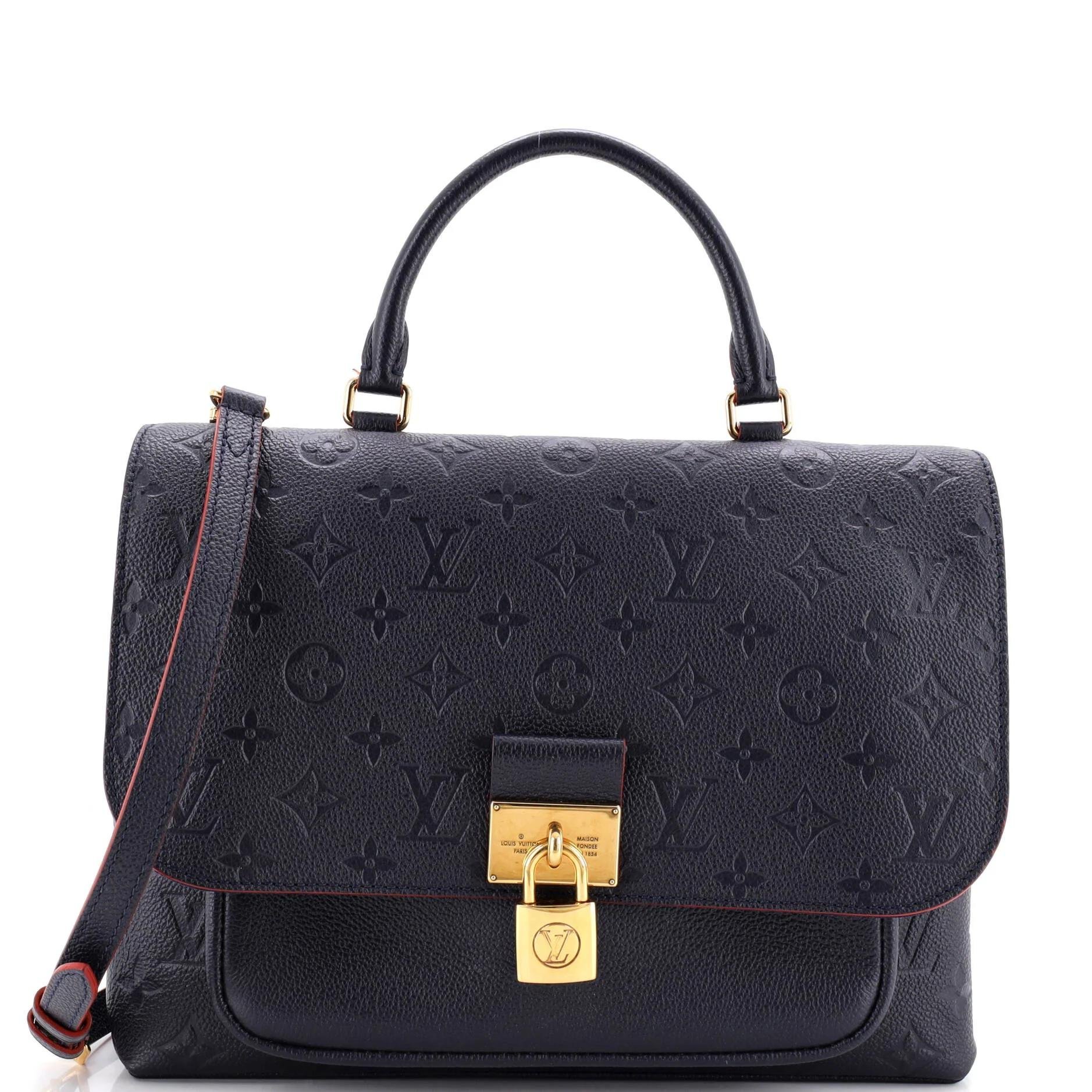 Marignan leather handbag
