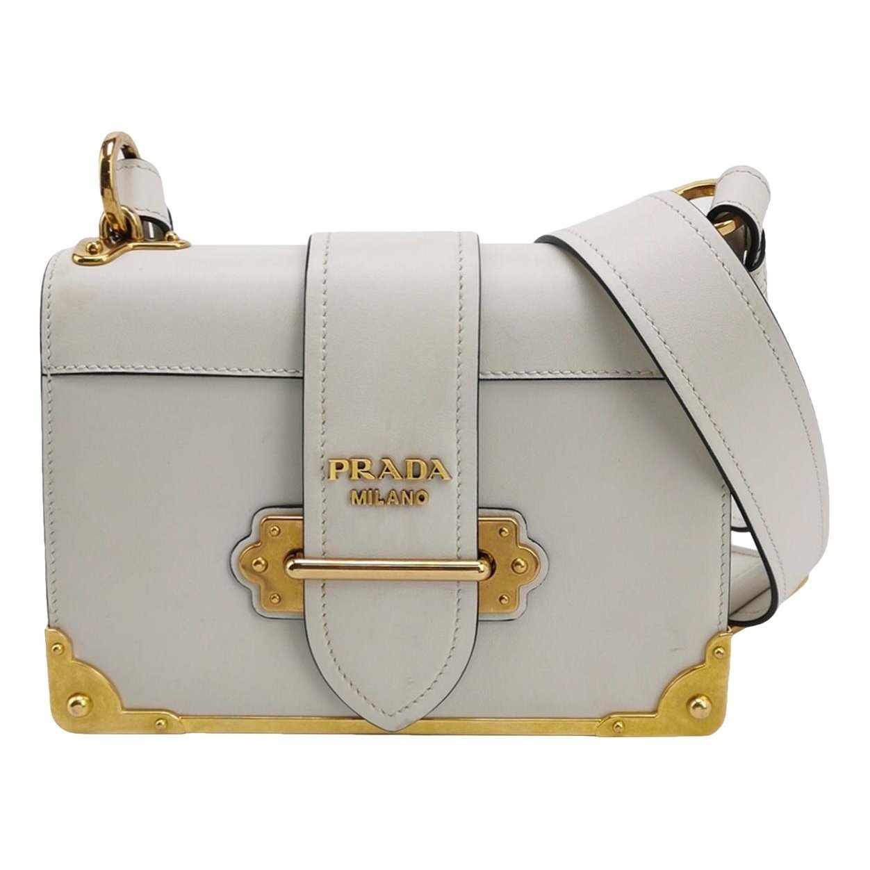 Cahier leather crossbody bag