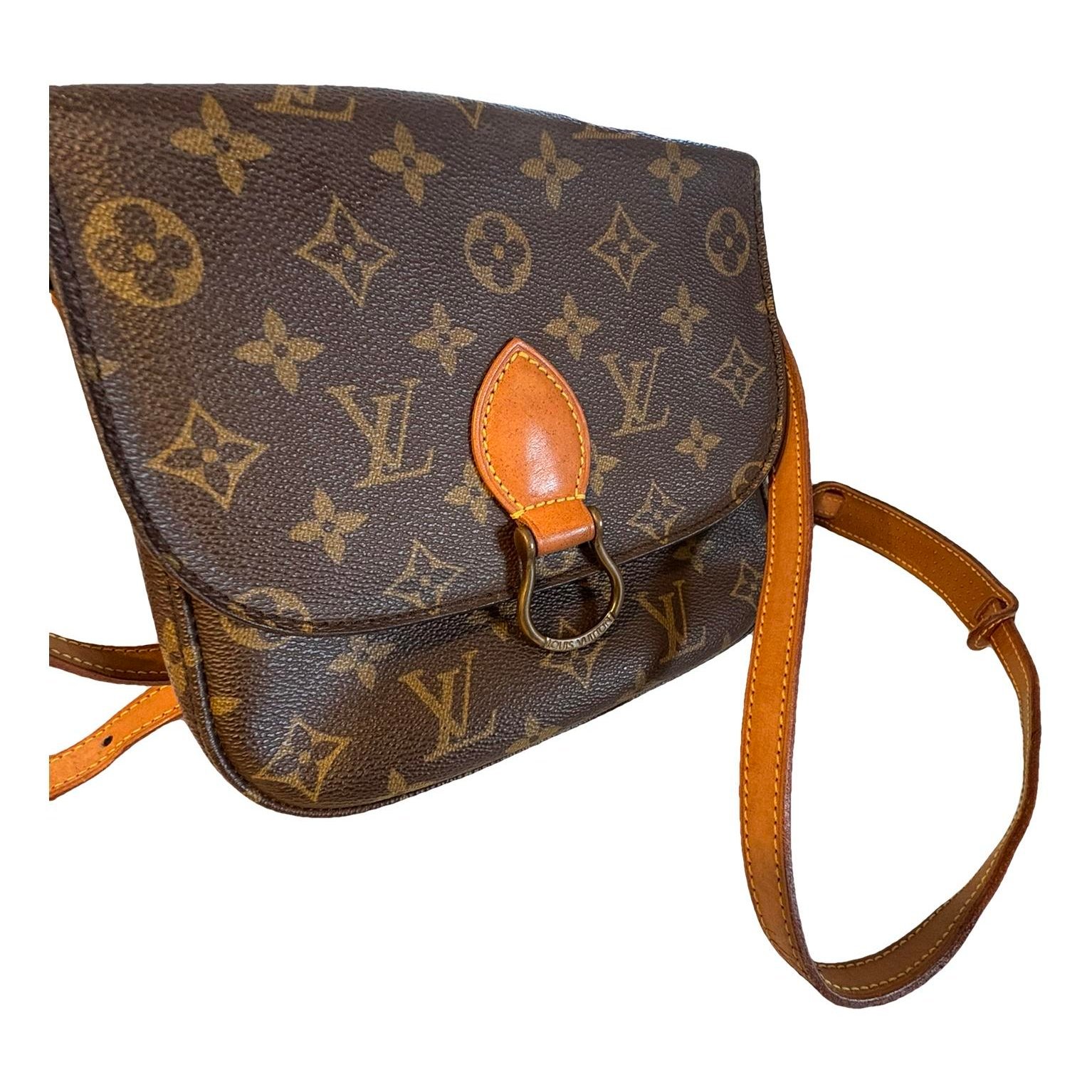 Saint Cloud vintage leather crossbody bag