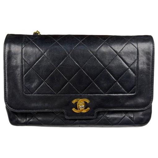Diana leather handbag