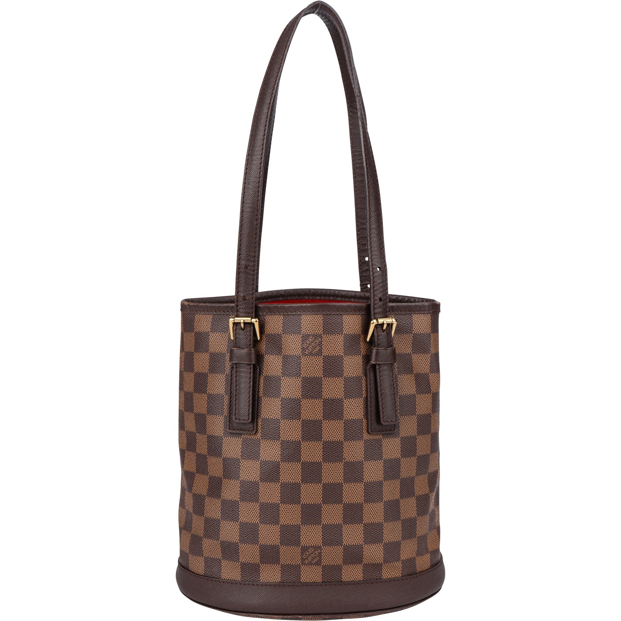 Bucket leather bag
