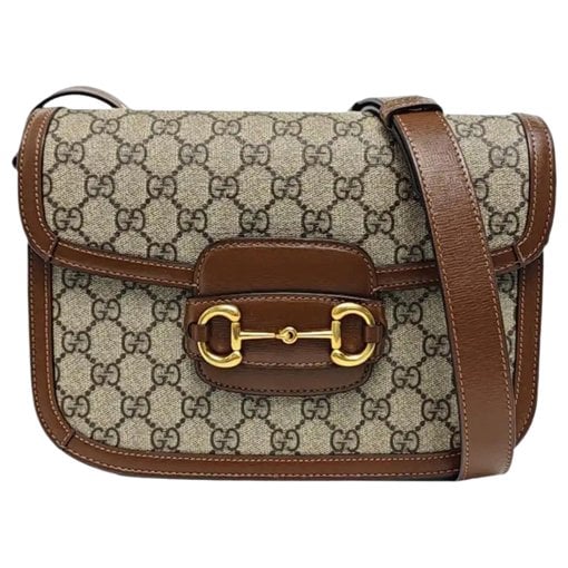 Handle Horsebit 1955 leather handbag