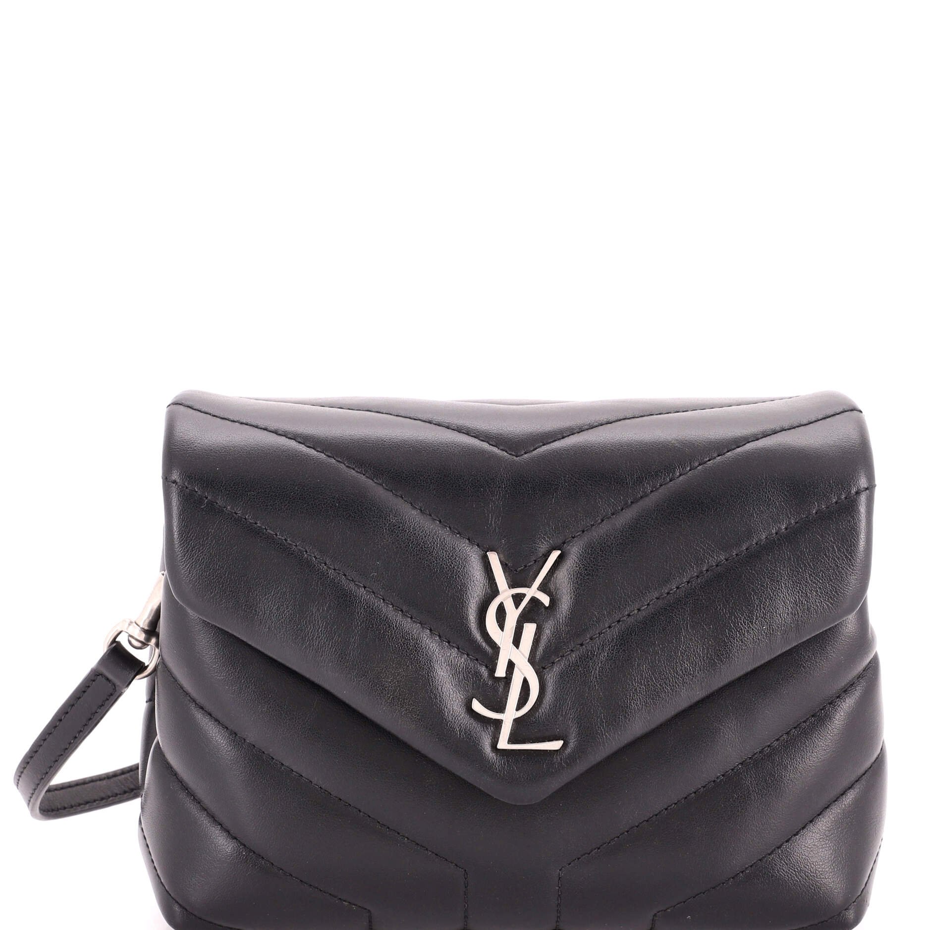 Loulou Shoulder Bag Matelasse Chevron Leather Toy
