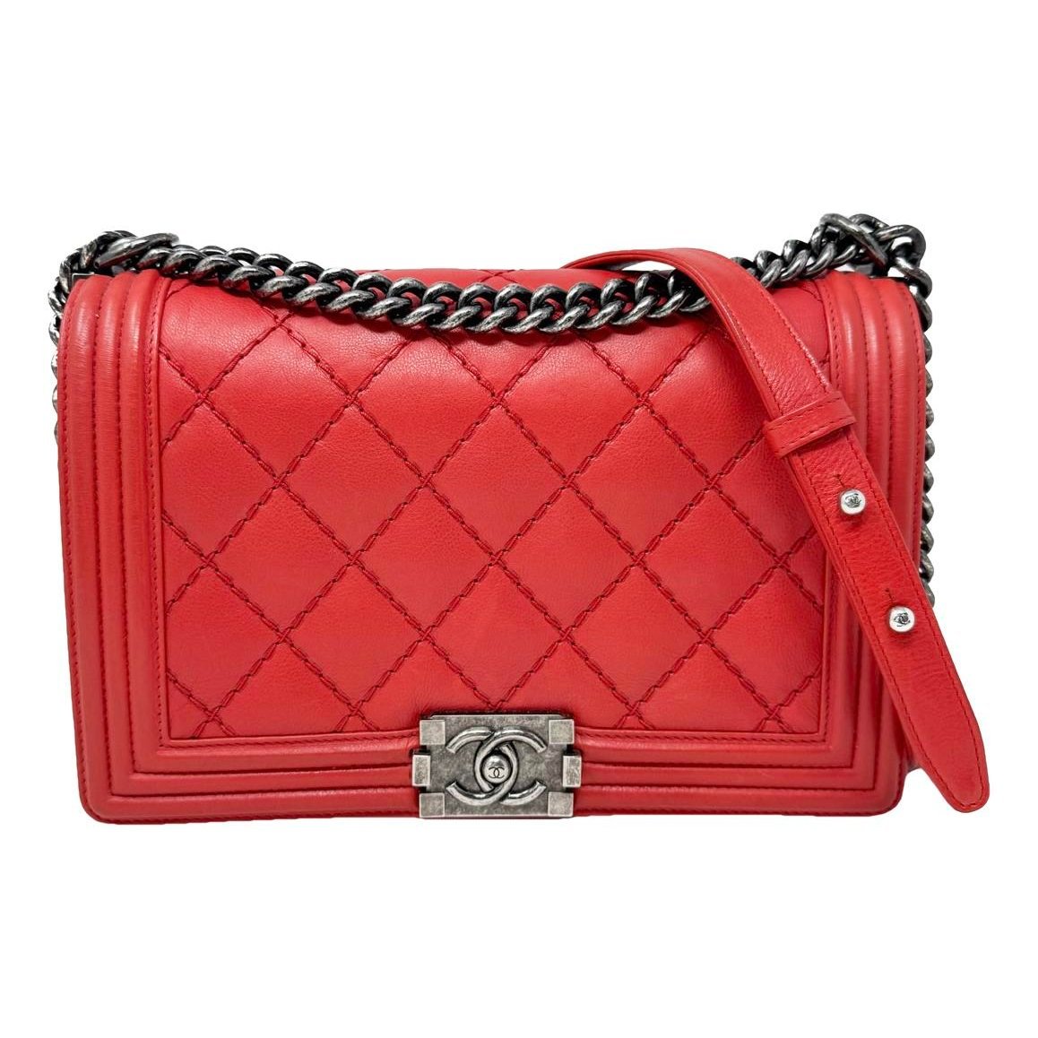Boy leather handbag