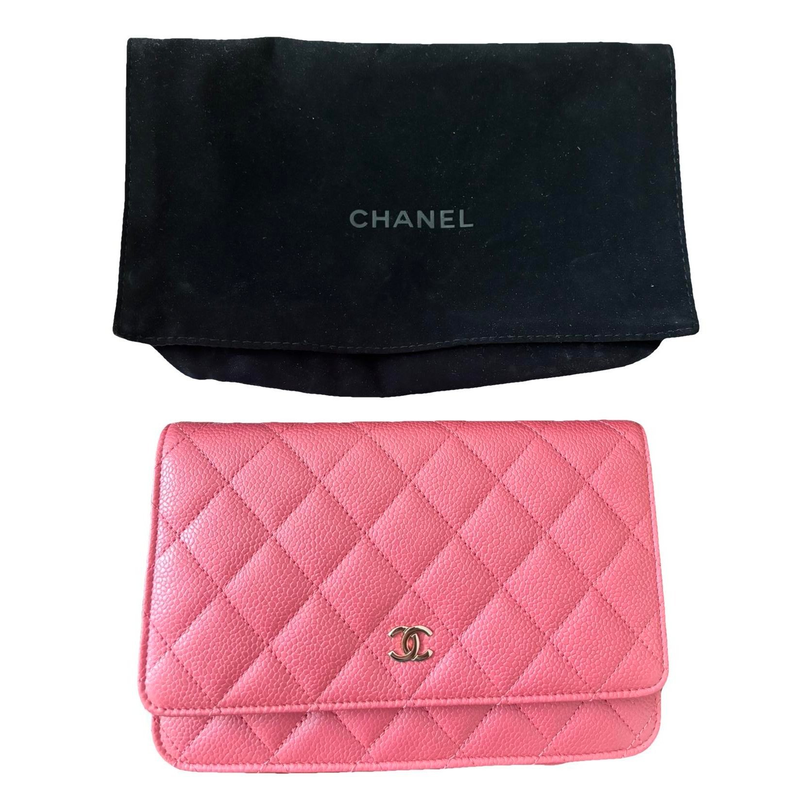 Wallet On Chain Timeless/Classique leather crossbody bag