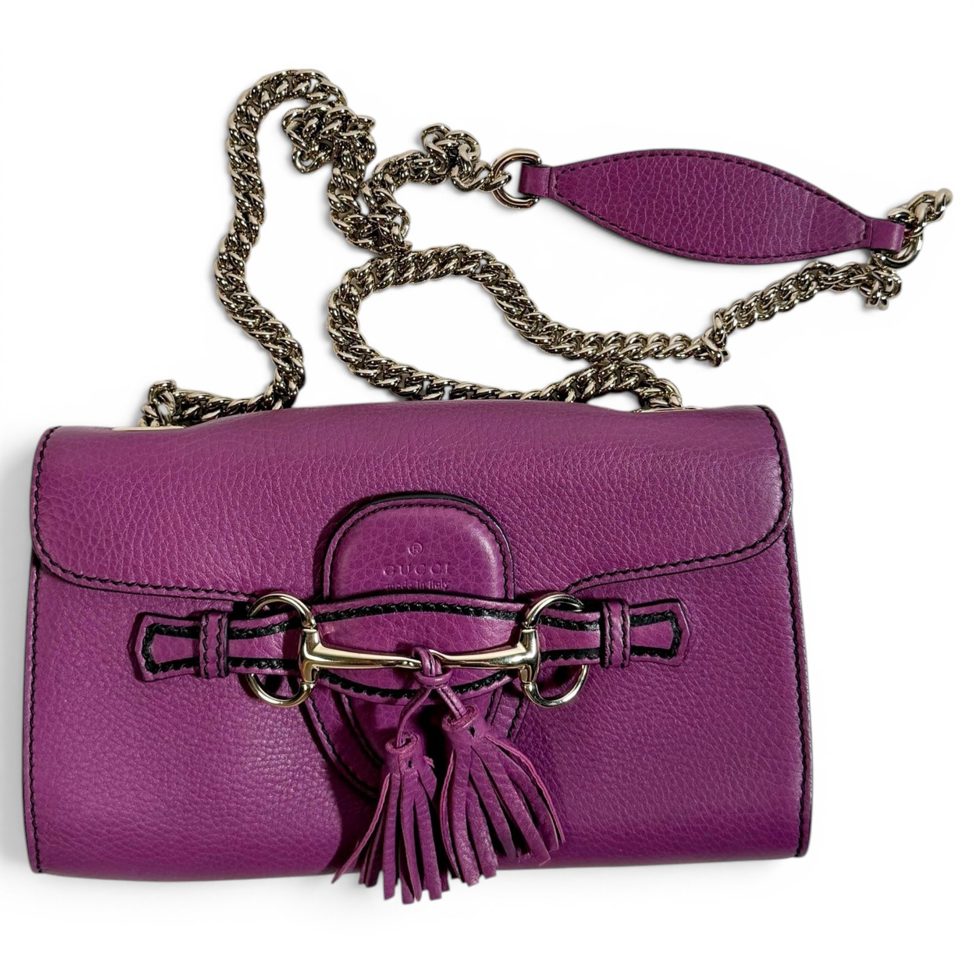 Emily leather handbag