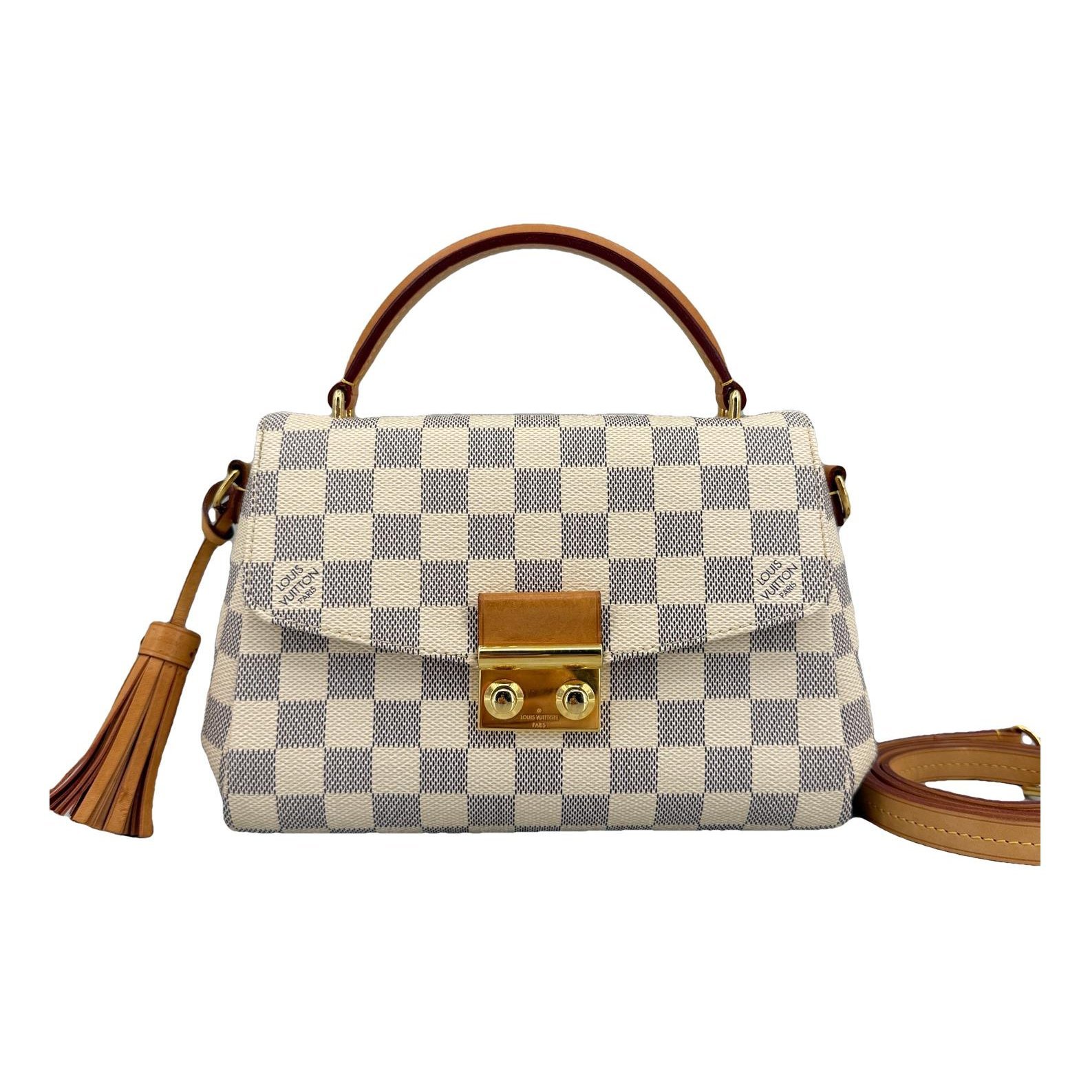 Croisette leather handbag