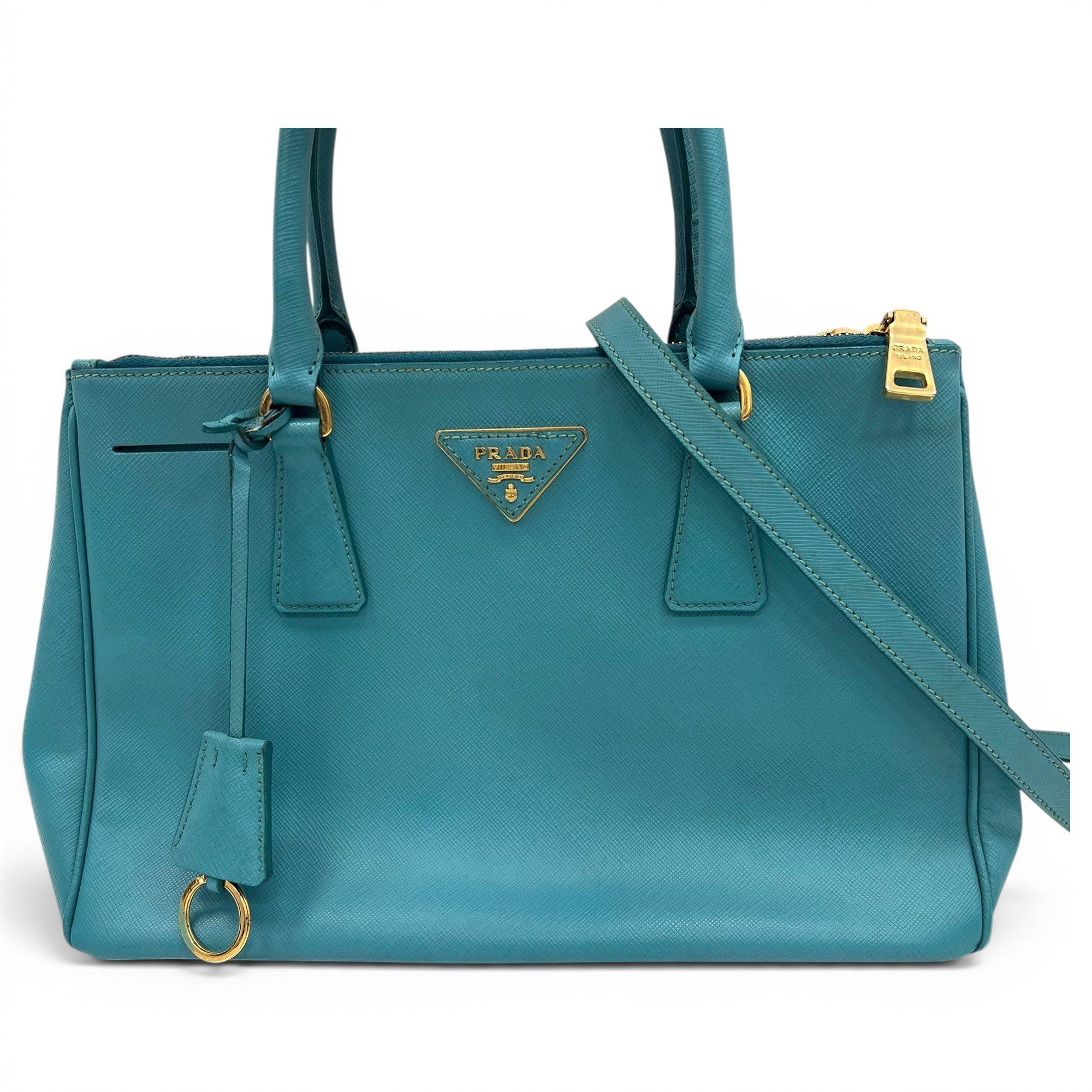 Galleria leather handbag