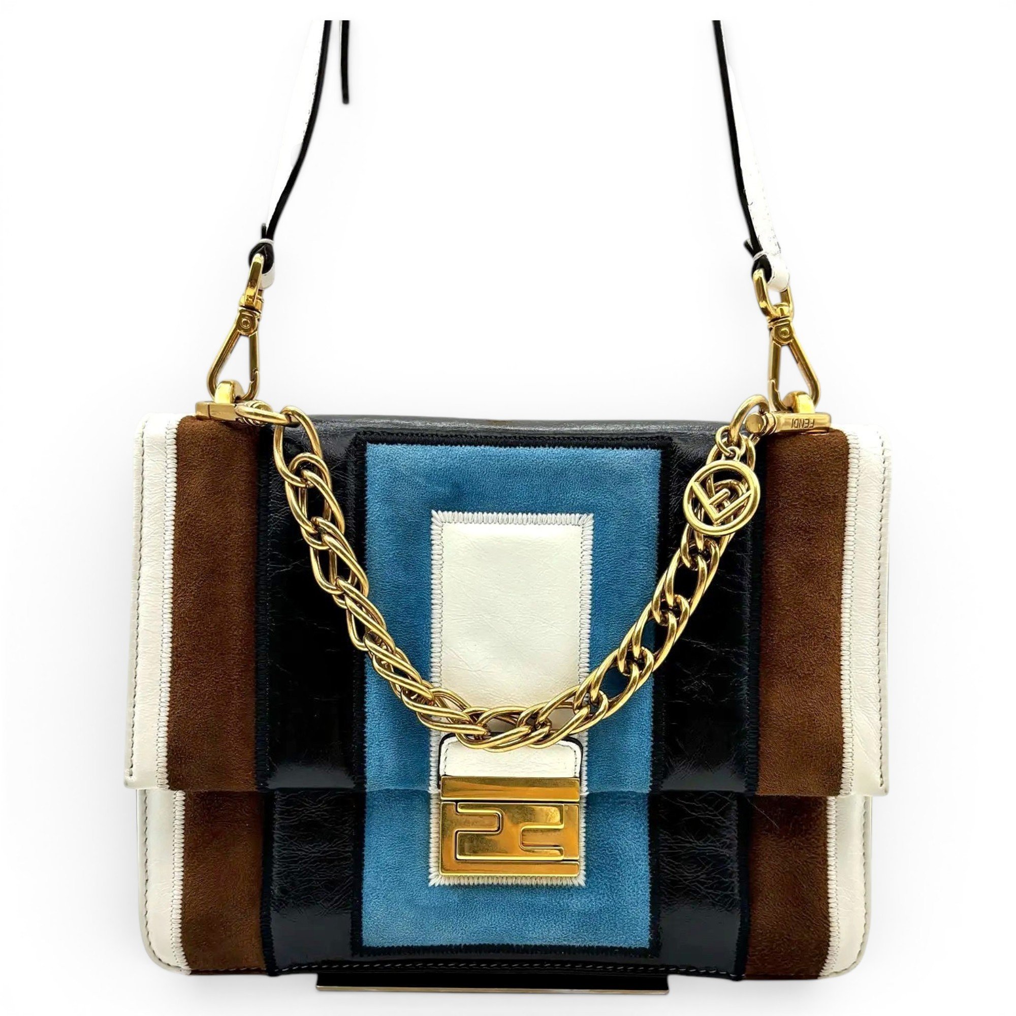 Kan U leather handbag