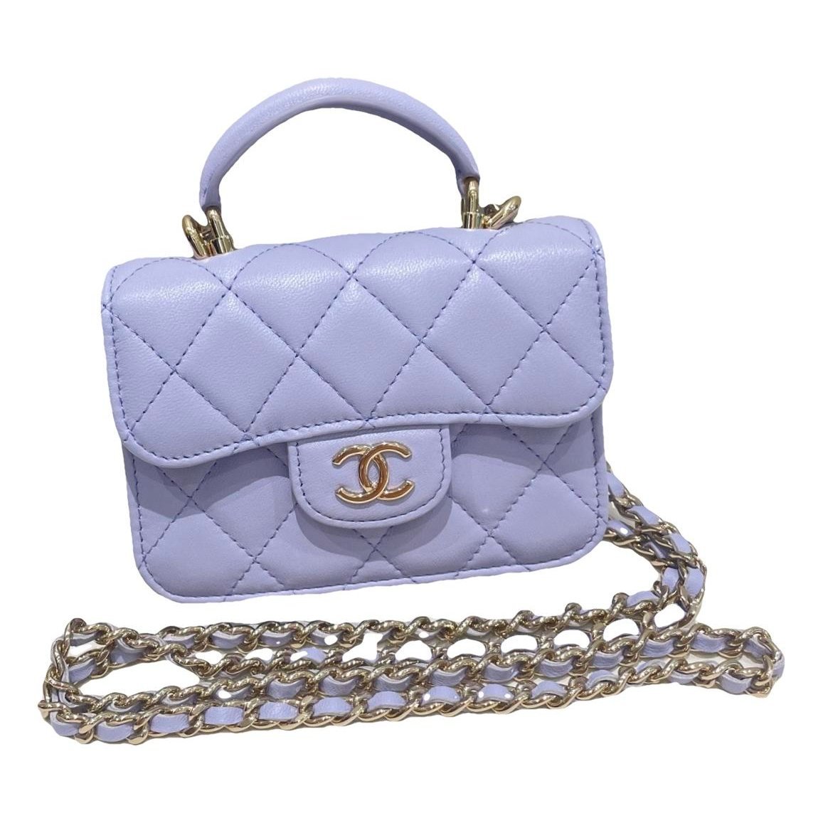 Timeless Classique Top Handle leather handbag