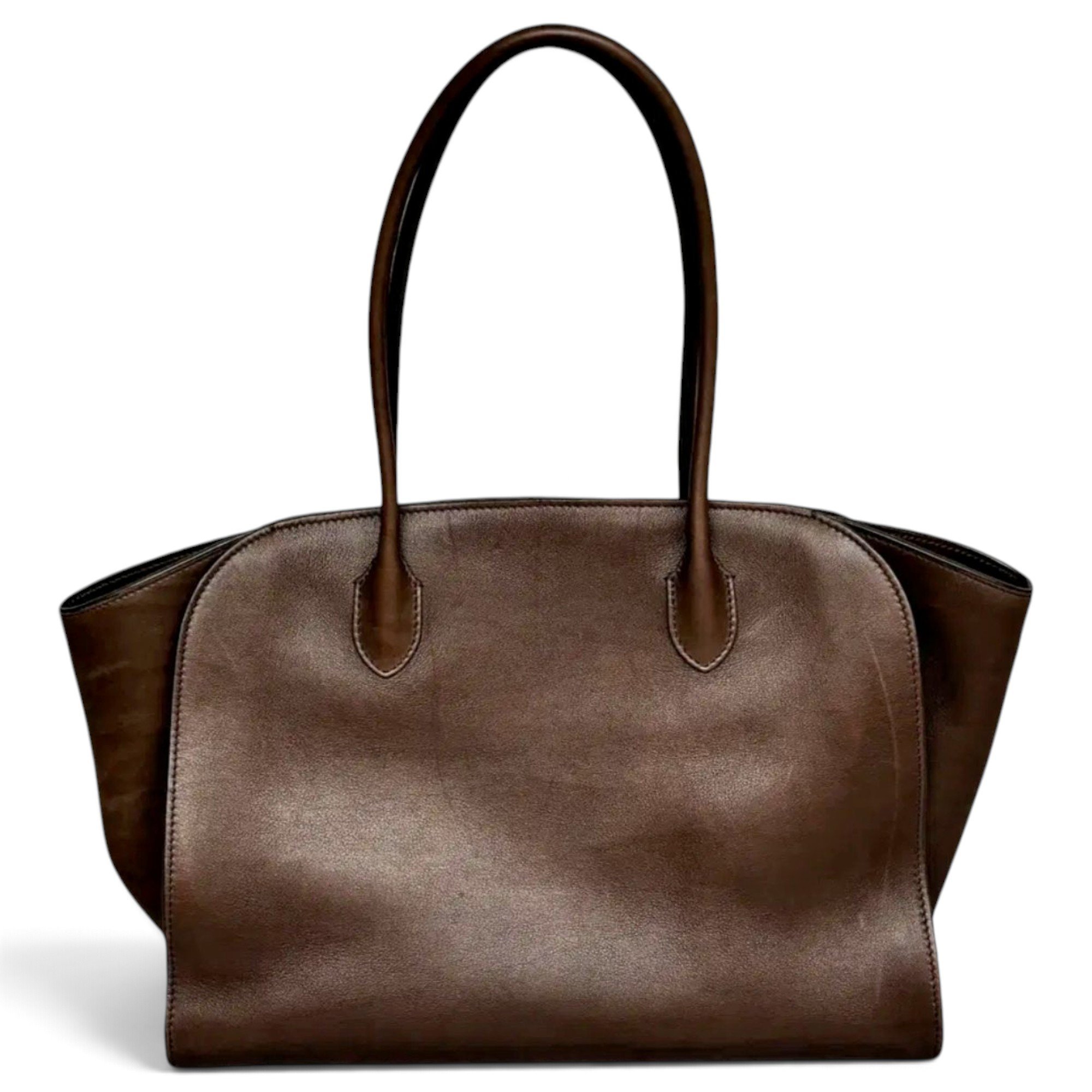 The Row Marlo leather tote