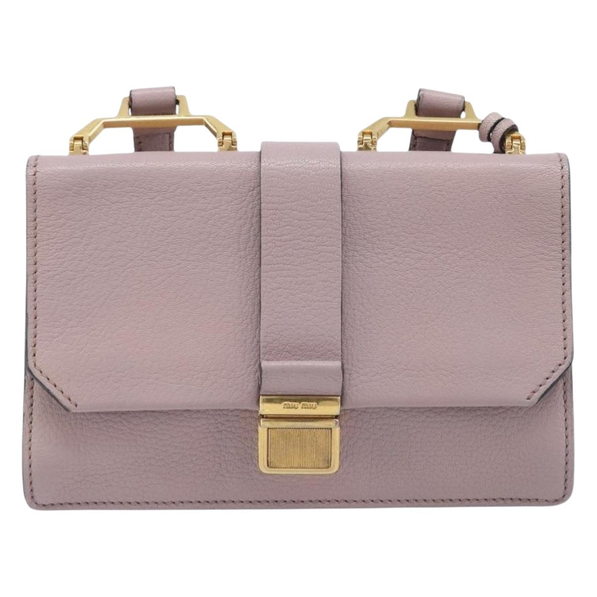 Madras leather handbag
