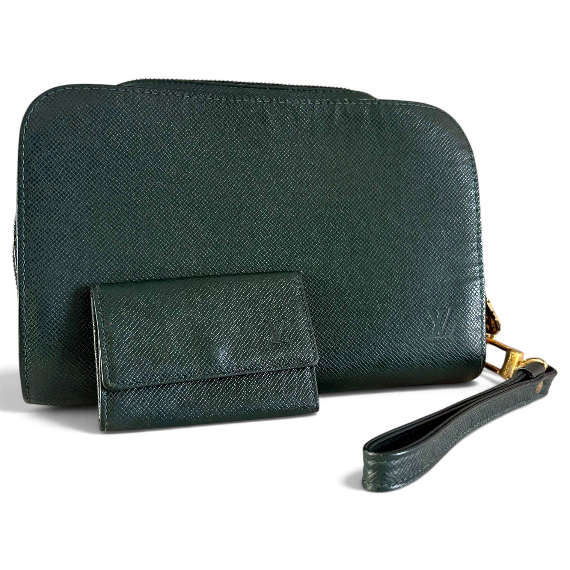 Orsay leather clutch bag