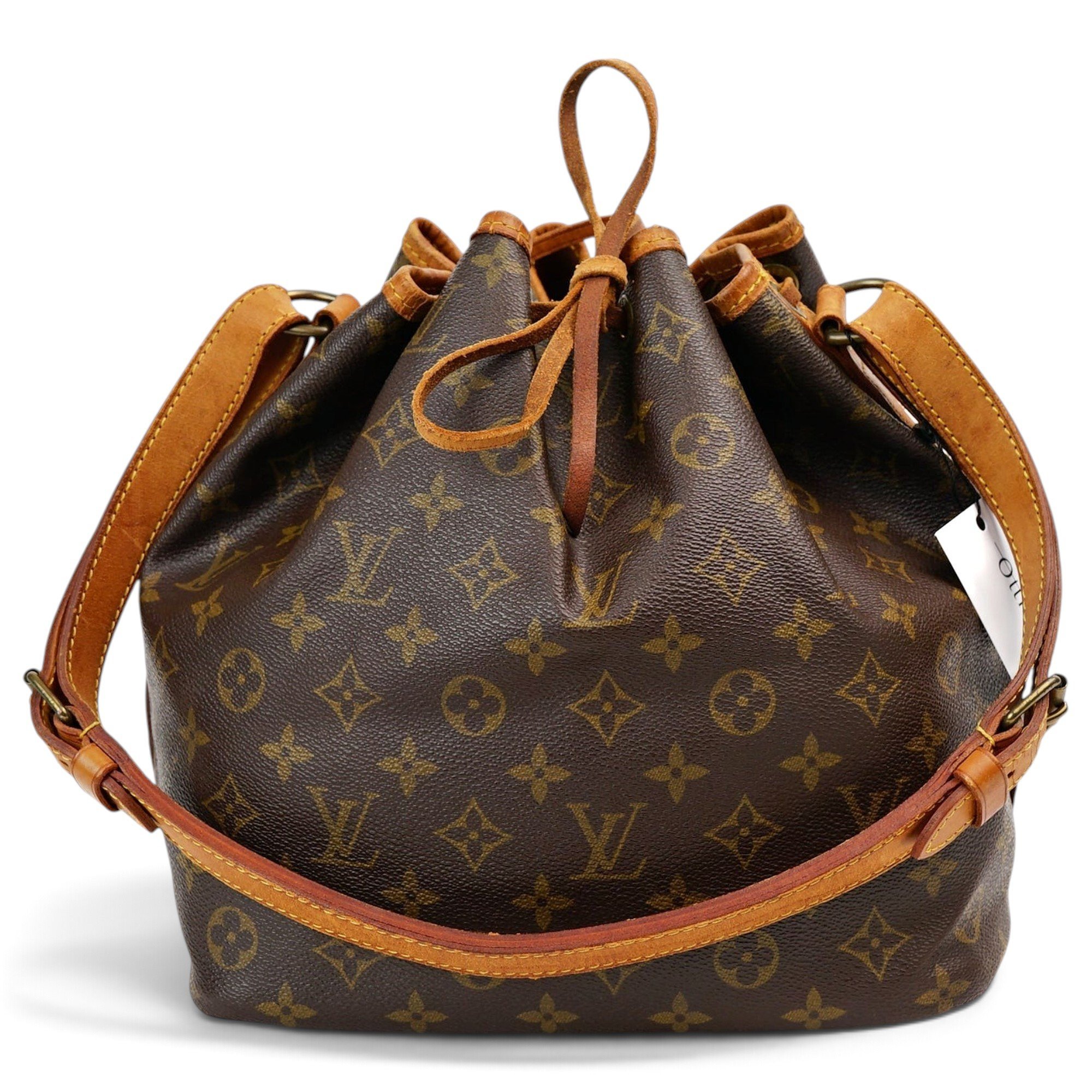 Poche Noé leather handbag