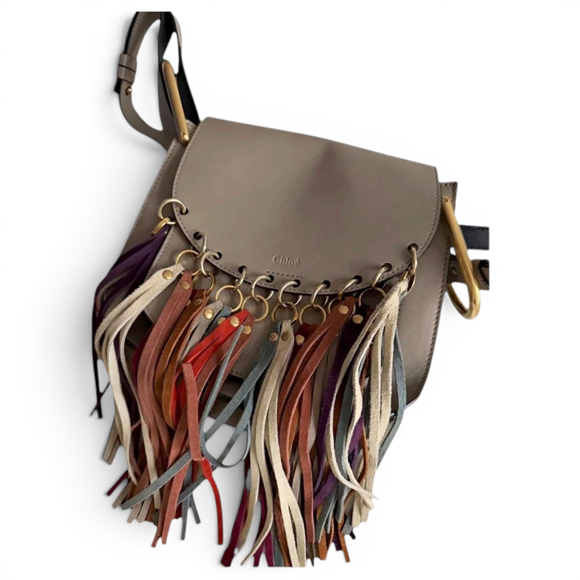 Hudson leather crossbody bag